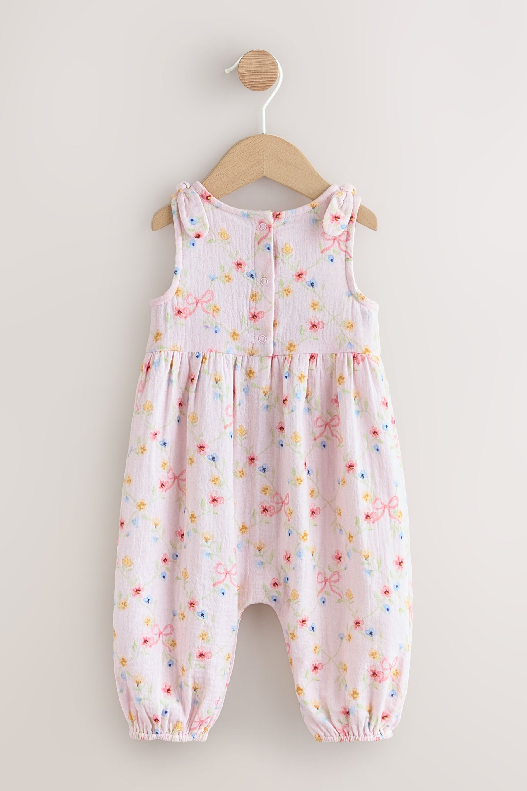 Next Strampler Babystrampler aus Musselin mit langem Bein (1-tlg)