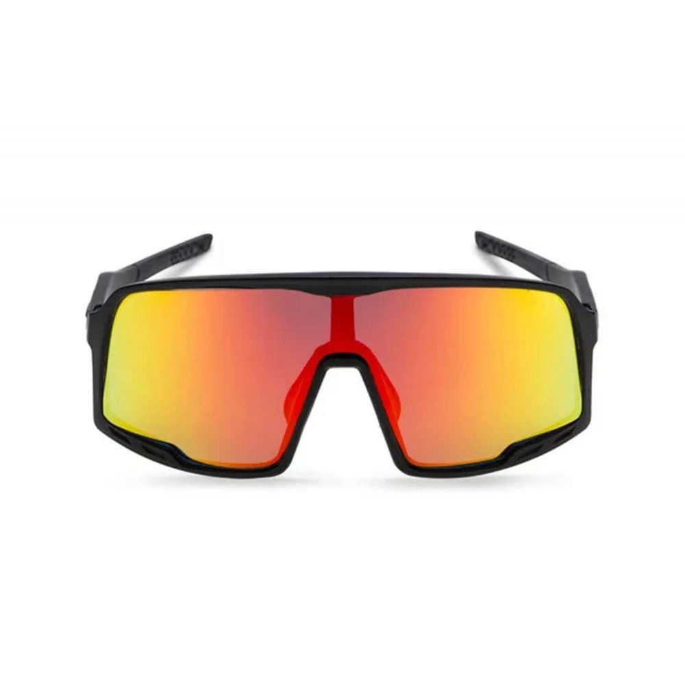Matte black - Red Mirror
