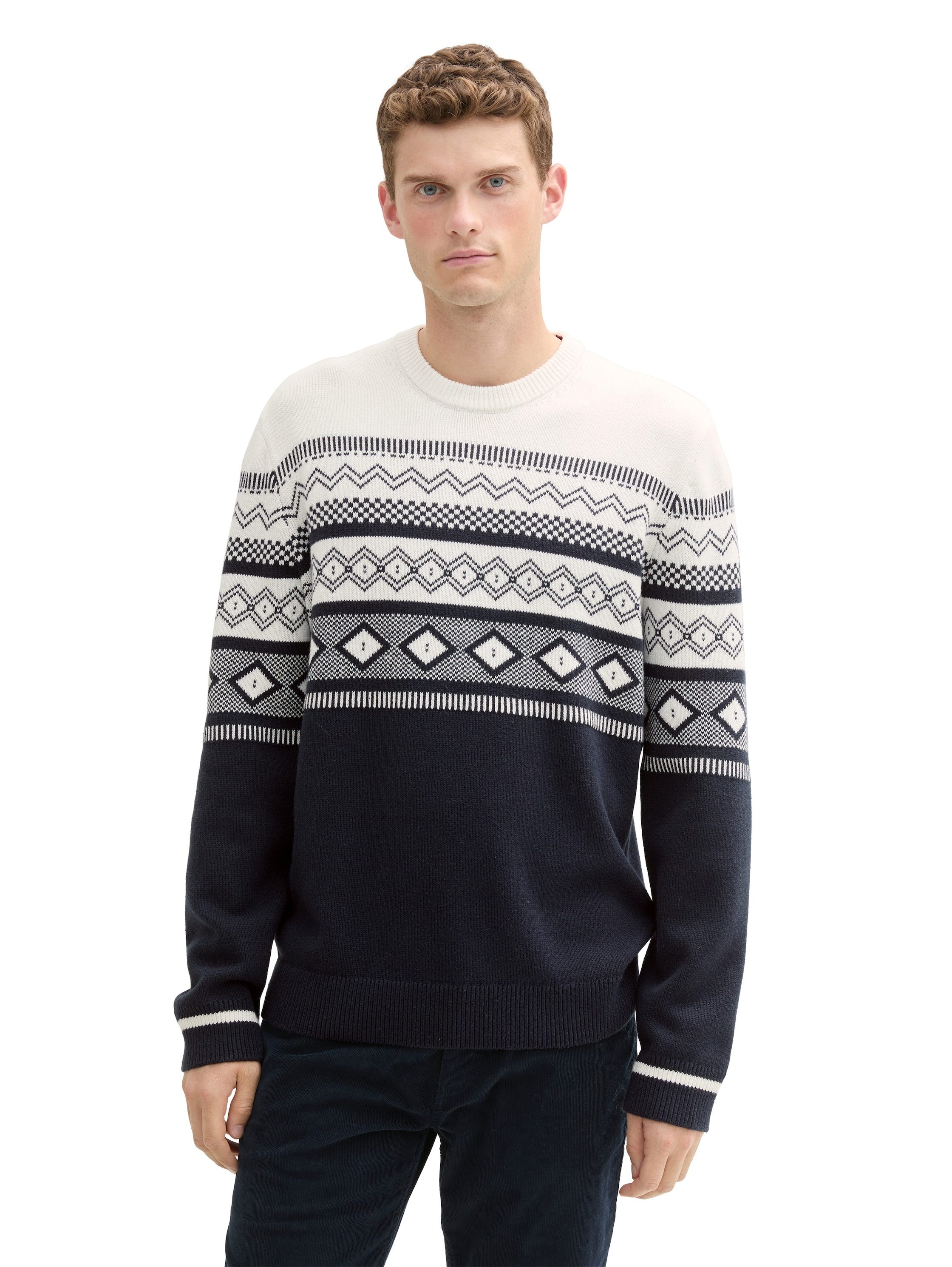 Jacquardpullover