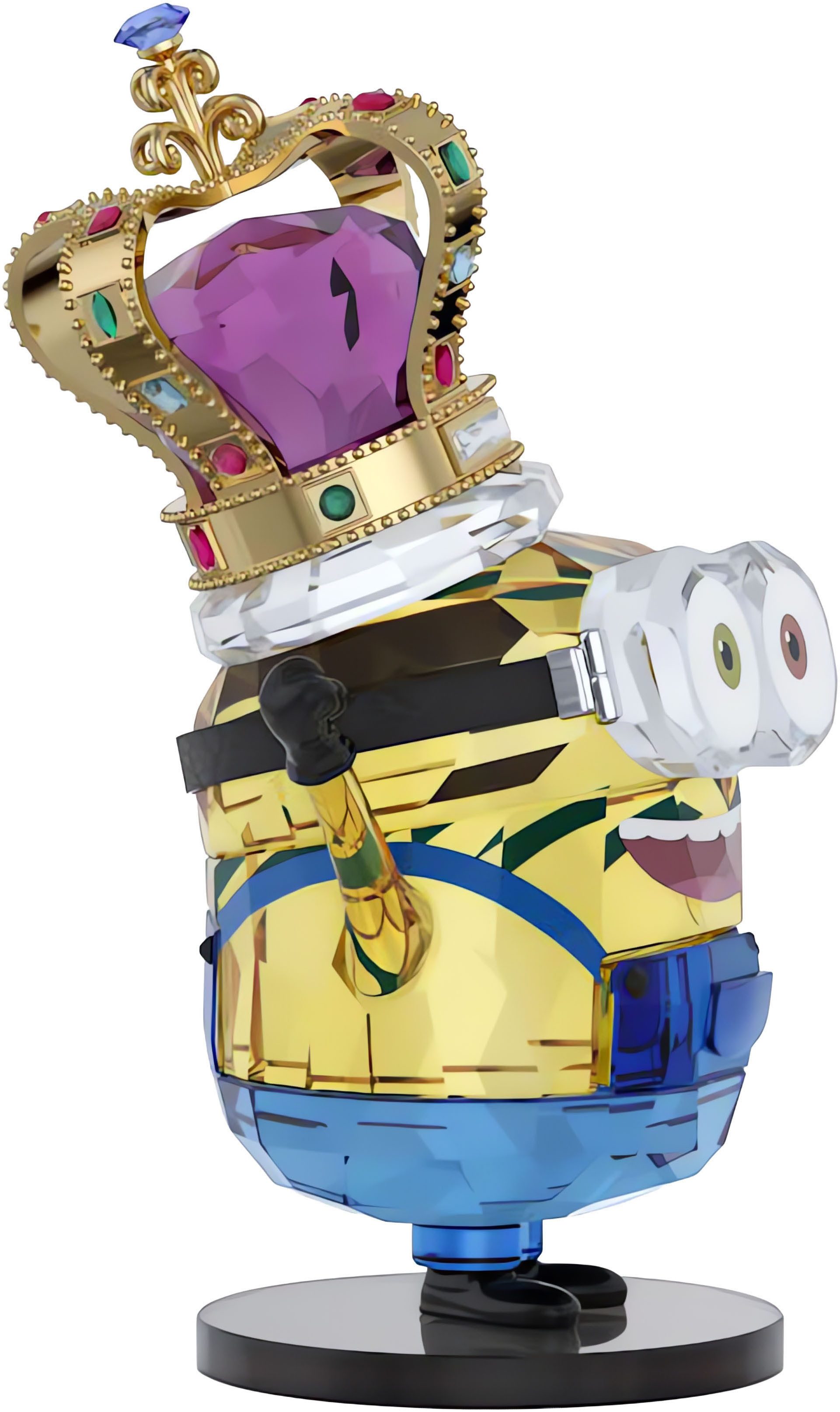 Swarovski Comicfigur Dekofigur Kristallfigur Sammelfigur Minions King Bob (1 St), Swarovski® Kristall