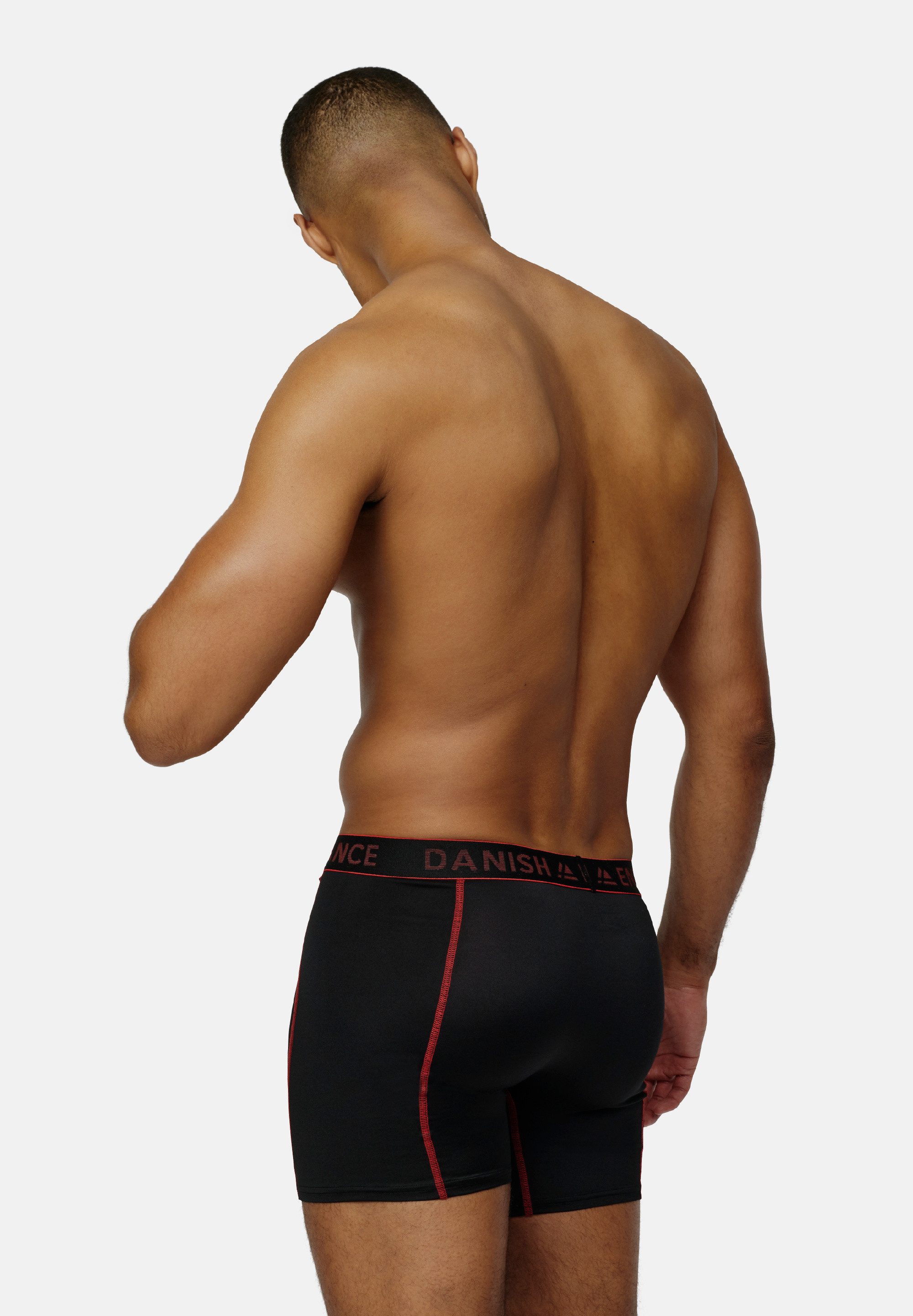 DANISH ENDURANCE Boxershorts Sports Trunks (6-St) Schnelltrocknende Sportunterhose, ohne Aufrollen & Verrutschen
