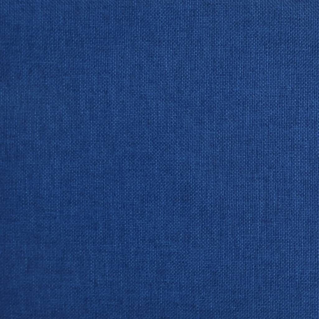 vidaXL Polsterhocker Fußhocker cm 78x56x32 St) Stoff (1 Blau