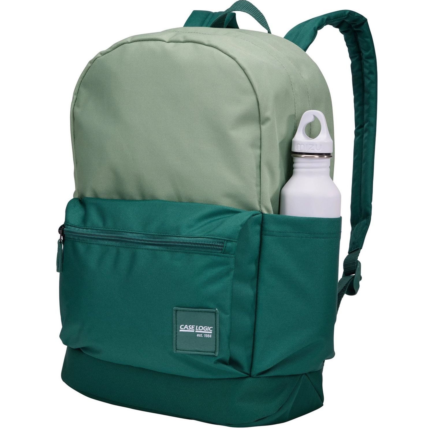 Case Logic Notebookrucksack Commence Backpack Rucksack Pine Green 24L (Rucksack mit Mäppchen), Notebook-Tasche Bag für 15" 15,4" 15,6" 16" 16,2" Zoll Notebook Laptop