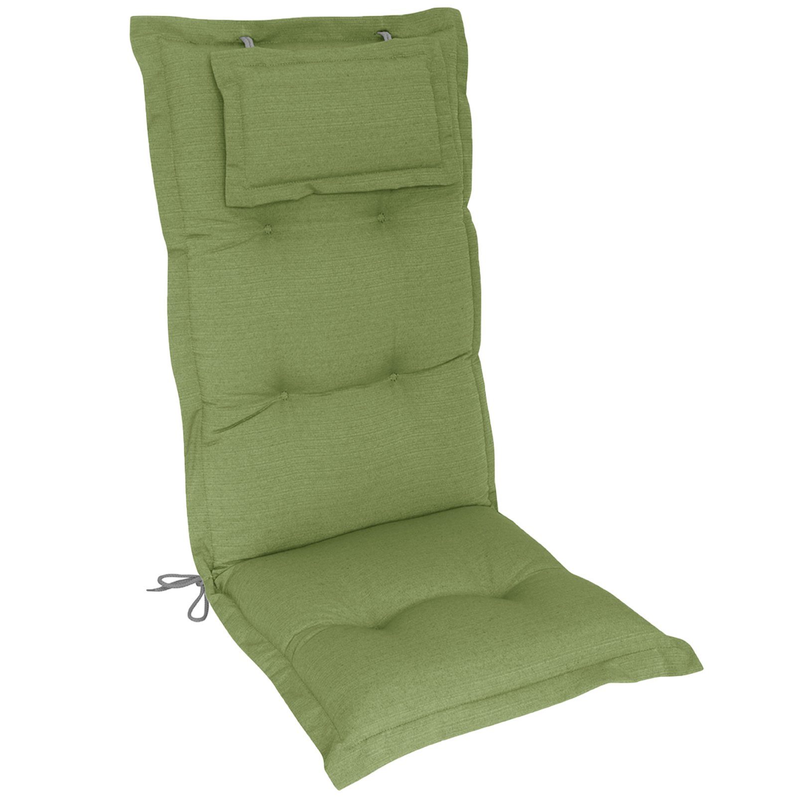 Herlag Hochlehnerauflage Ava Gartenstuhlauflage Hochlehner, abnehmbares Kop günstig online kaufen