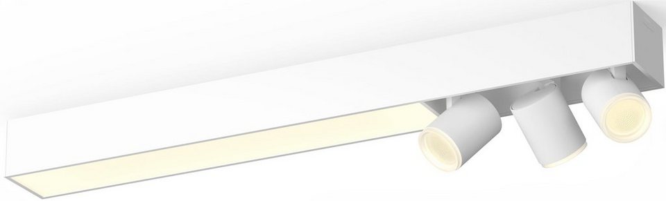 Philips Hue LED Deckenspot Centris, LED wechselbar, Farbwechsler, Individ.  Lampeneinstellungen mit der Hue App, Lampen einzeln anpassbar, Steuerbar  per Bluetooth oder Hue Bridge