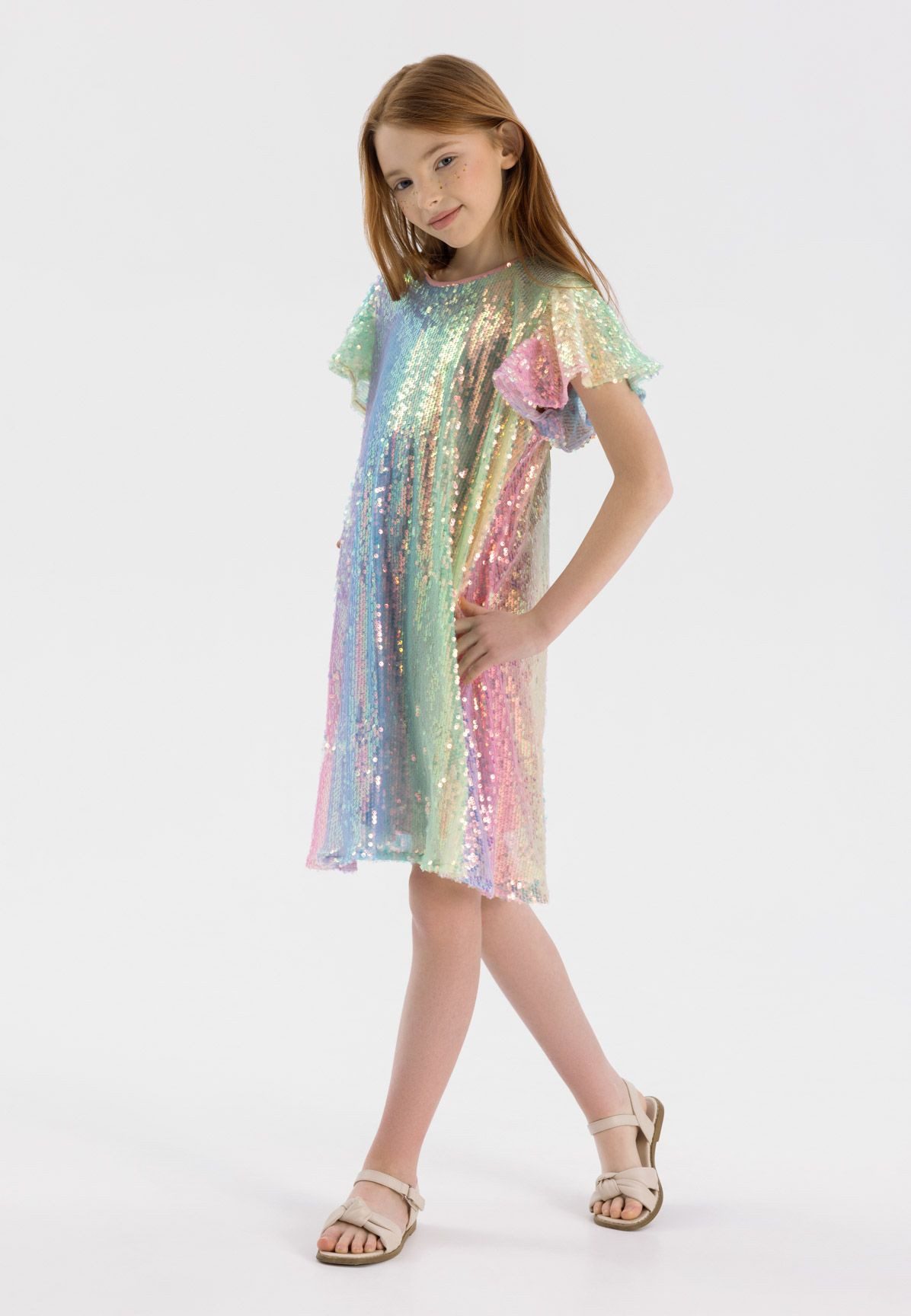 MINOTI Midikleid Pailletten-Kleid (3y-14y) günstig online kaufen
