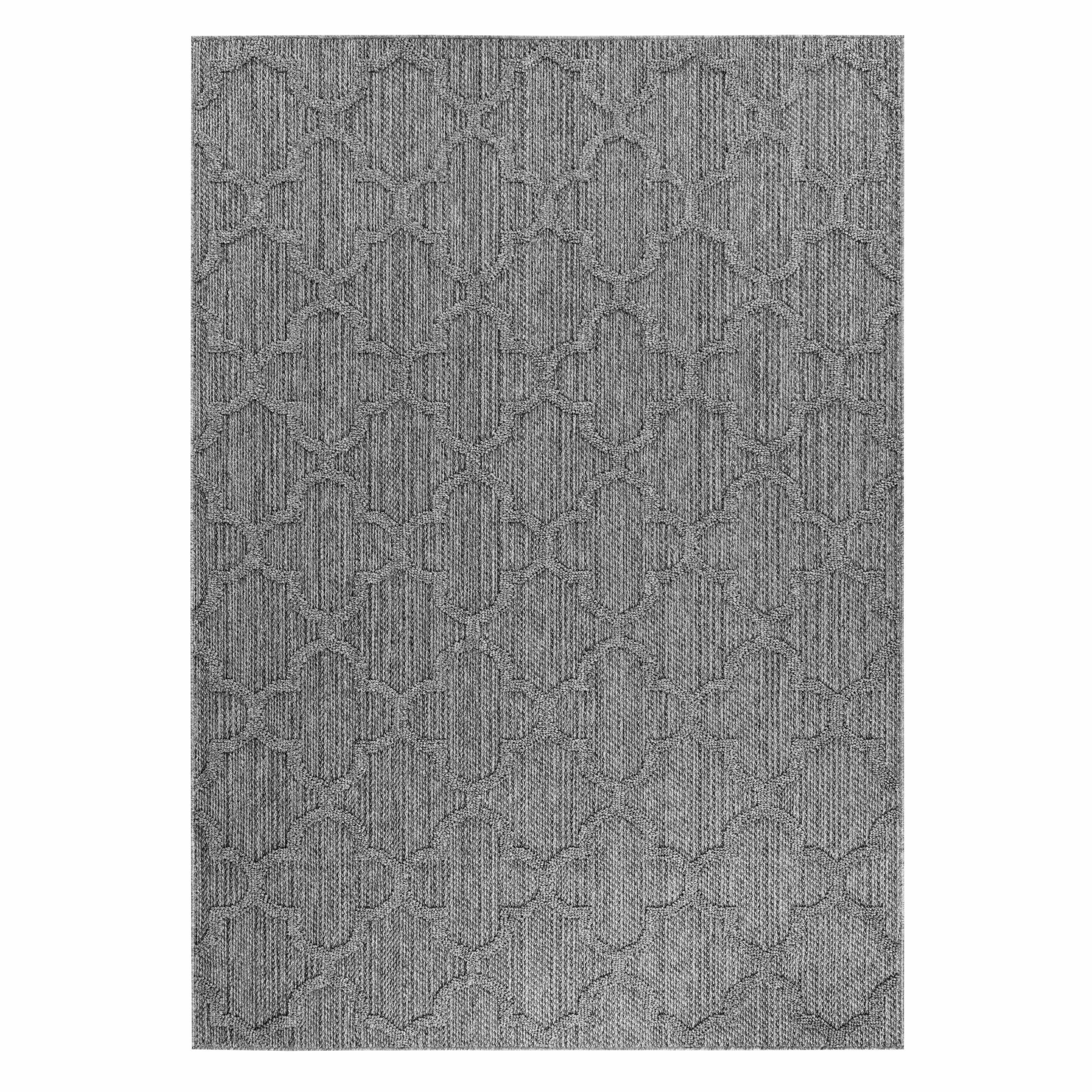 Teppium Teppich Skandinavisches Design, Rechteckig, Höhe: 8 mm, In& Outdoor Teppich Skandinavisch Design für Küchen Balkon Terrasse
