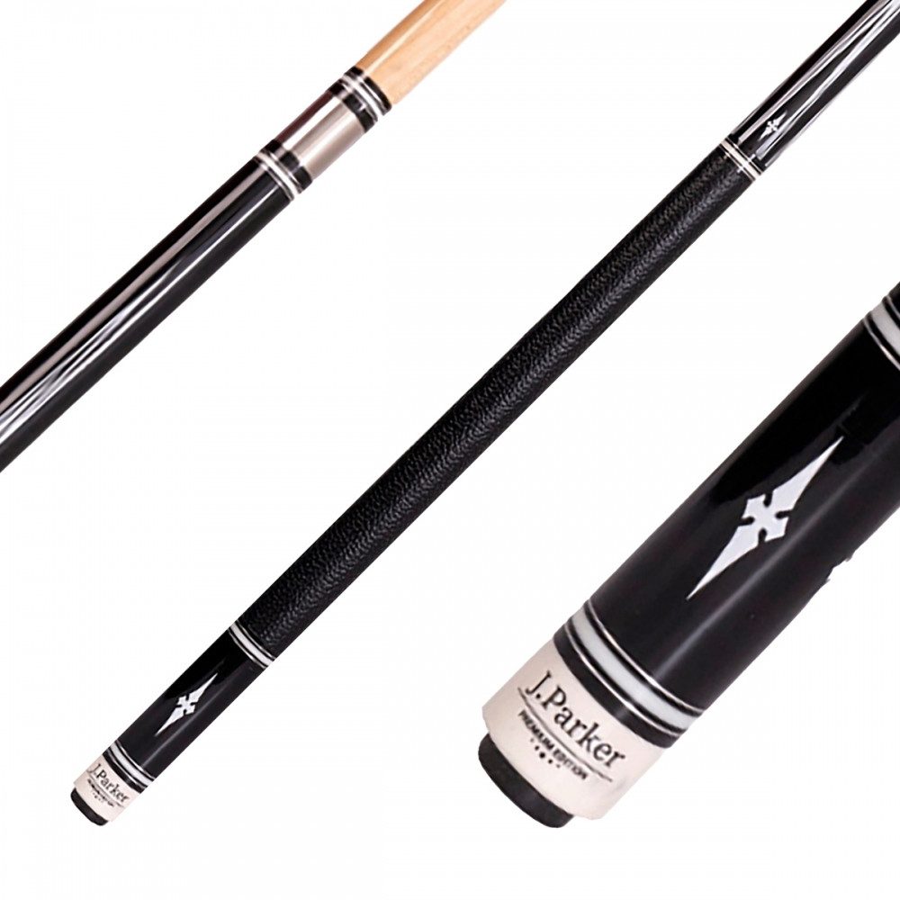 J. Parker Billardqueue J. Parker Queue Premium 12,75 mm PE-4 Lederband, Hochwertiges Ahornholz, 12,75 mm Profi-Spitze, Ledergriffband