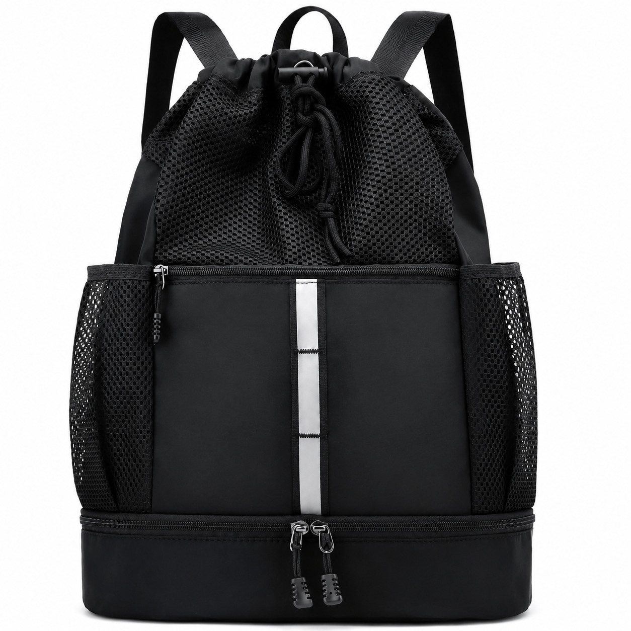 Fyrove Freizeittasche Sporttasche Rucksack Große mit Schuhfach für Fitness Reisen Basketball (Perfekte Kombination aus Rucksack und Sporttasche, geeignet für Basketball, Fußball, Fitnessstudio und Reisen)