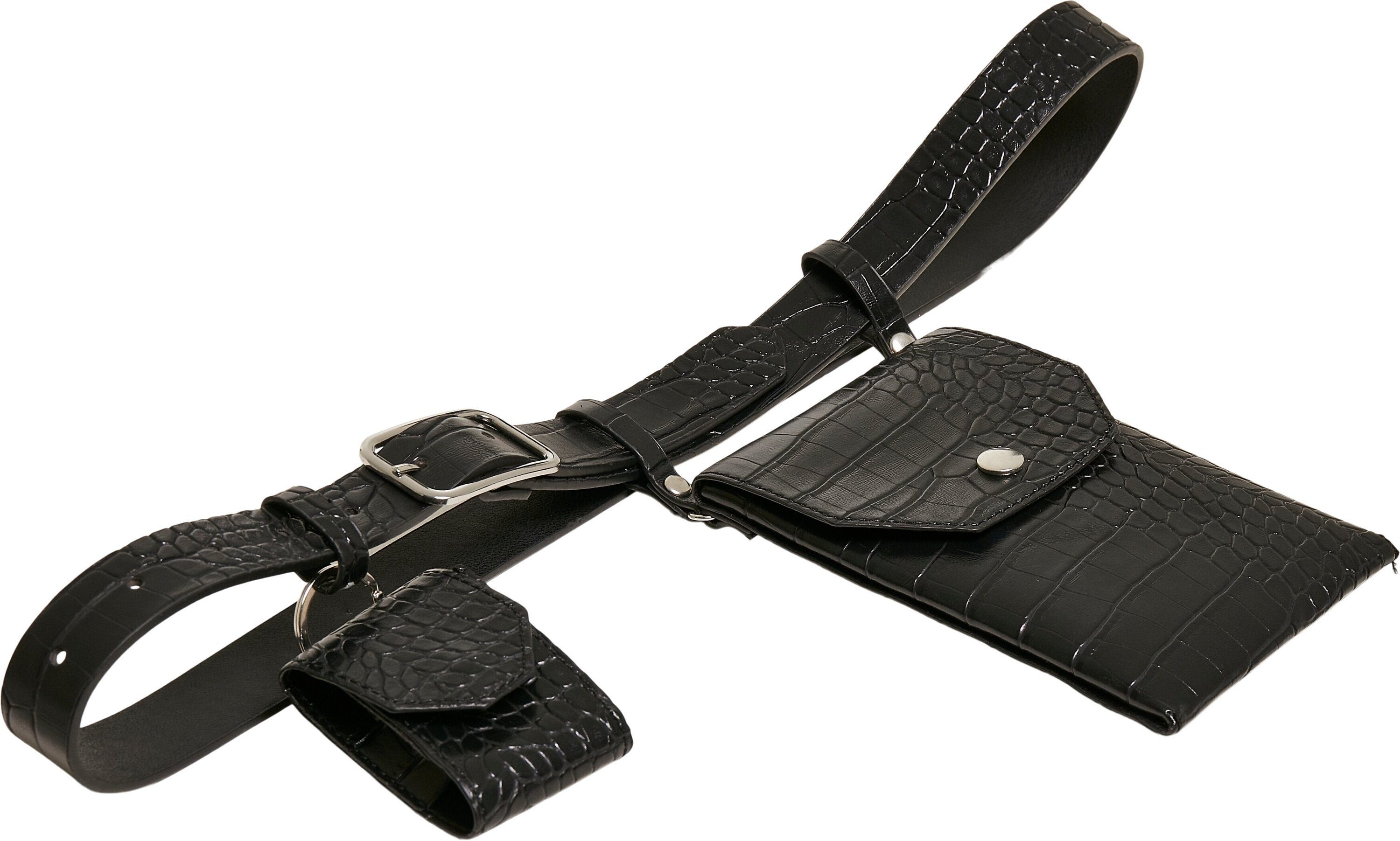 With Synthetic URBAN Leather CLASSICS Belt Pouch Croco Accessoires Hüftgürtel