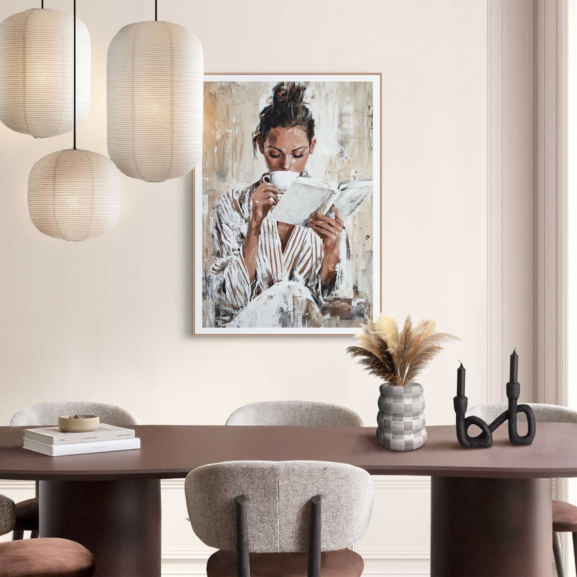 Reinders! Poster Morning Reading, Wohnzimmer - günstig online kaufen