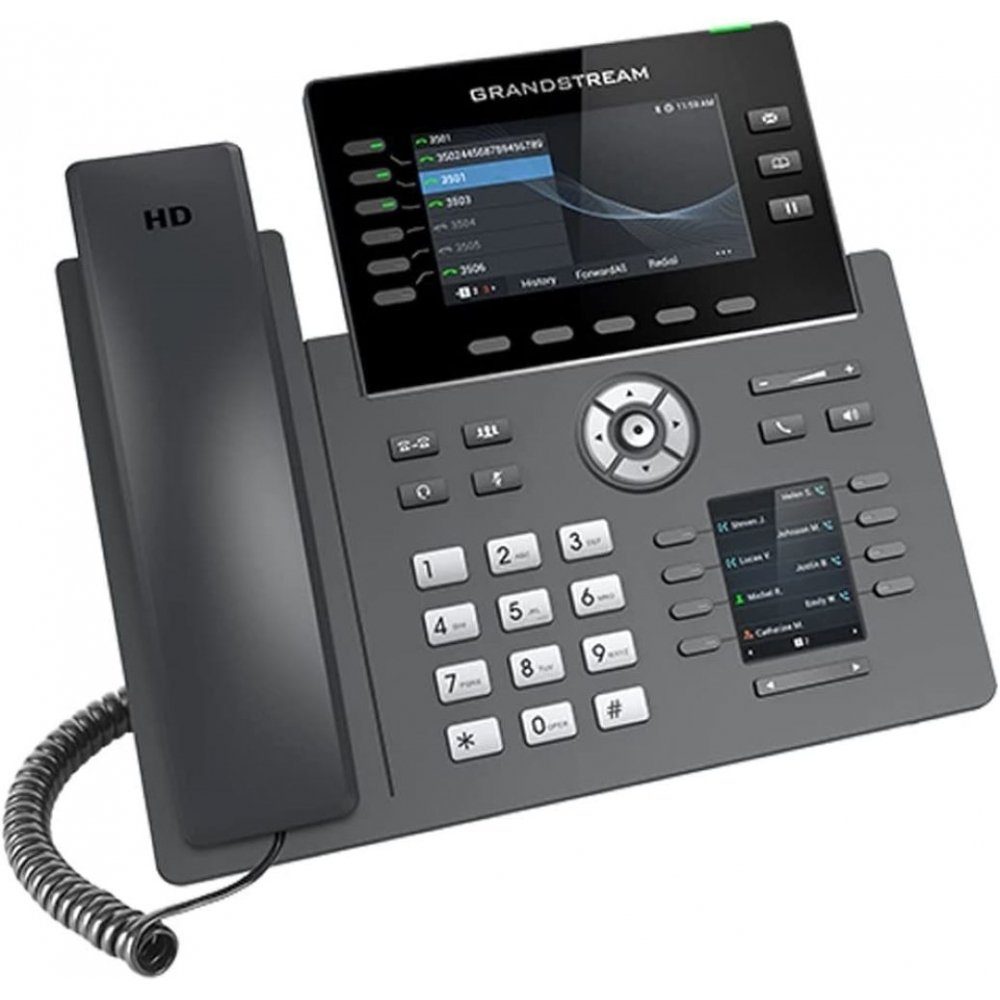 GRANDSTREAM SIP GRP-2616 Professional Business - IP-Telefon - schwarz Kabelgebundenes Telefon