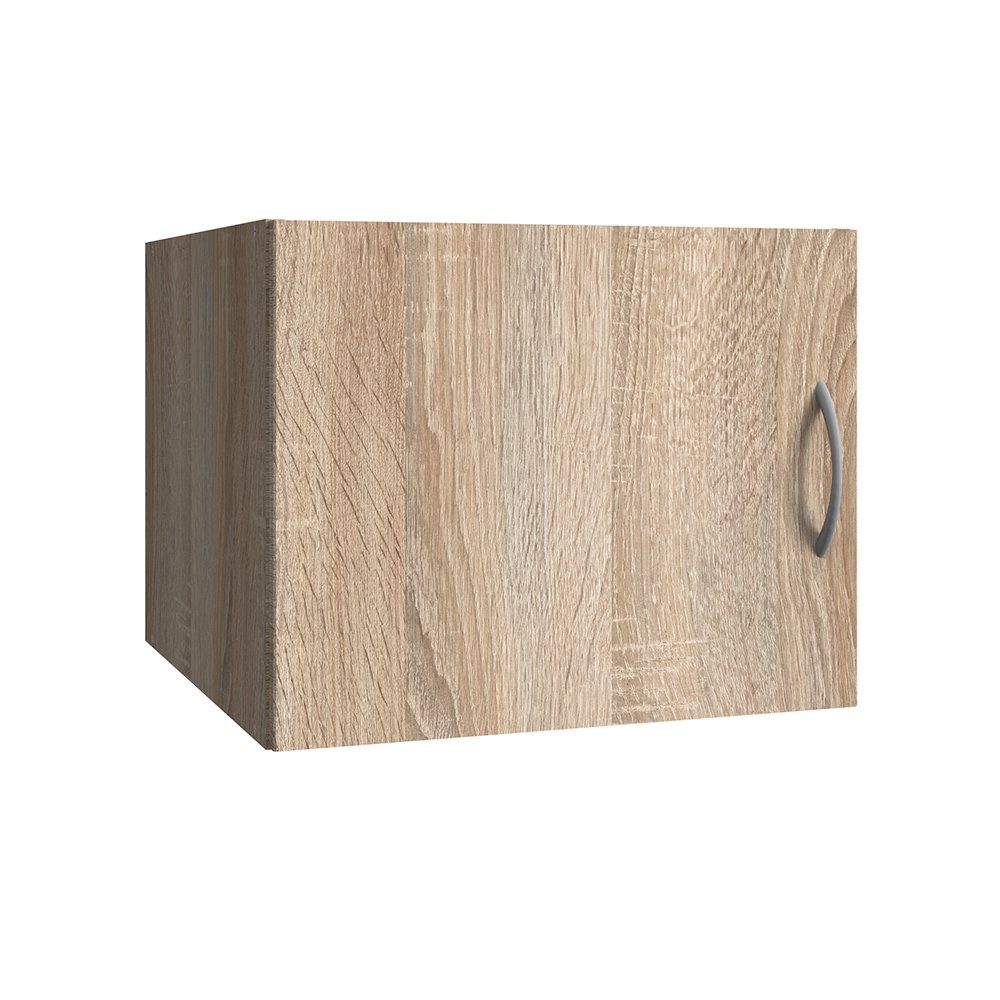 Lomadox Aufsatzschrank MIAMI-43 Eiche, Tür rechts oder links, ca. 40/40/54 cm