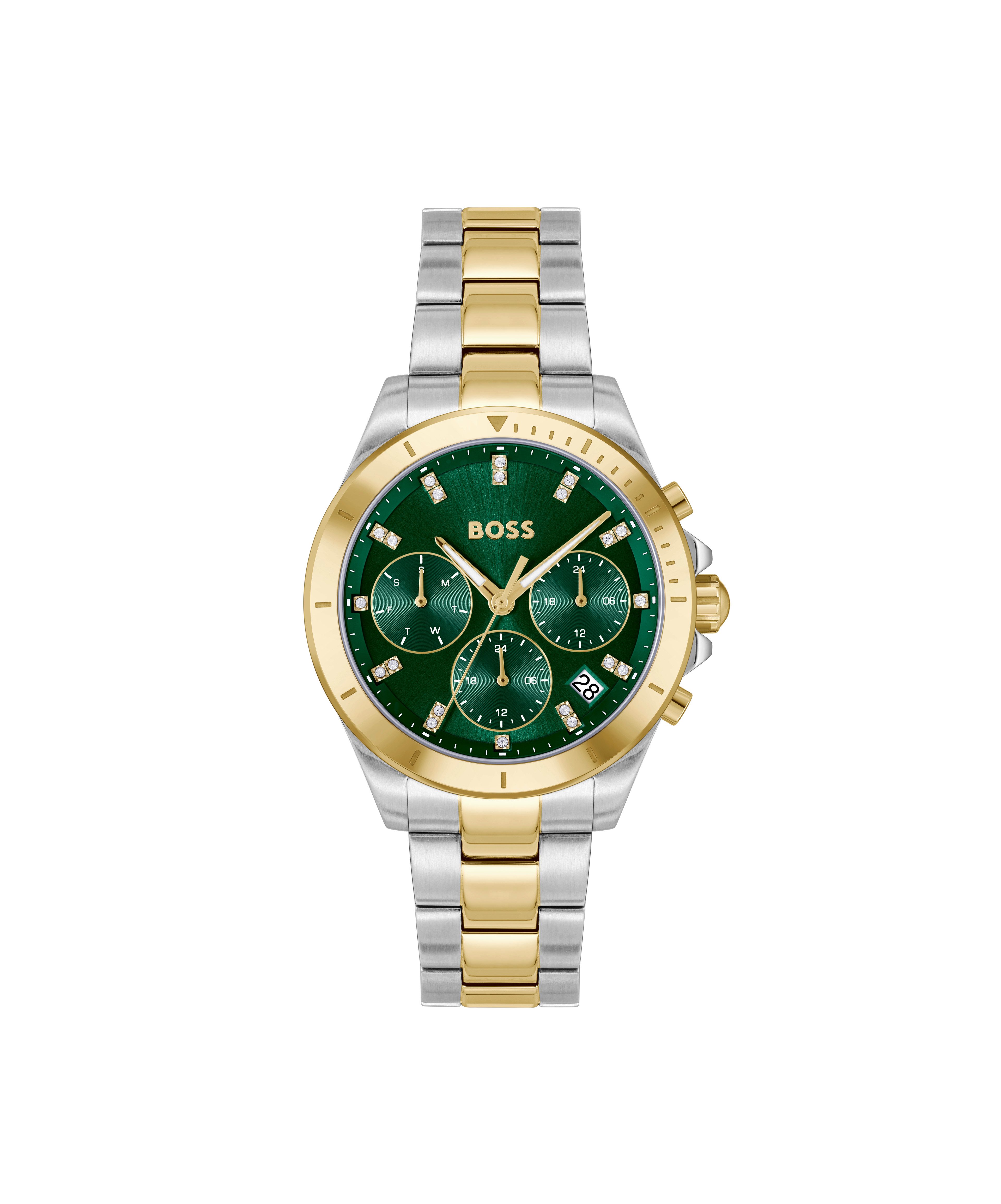 BOSS Multifunktionsuhr ALLEY 1502827, Quarzuhr, Armbanduhr, günstig online kaufen