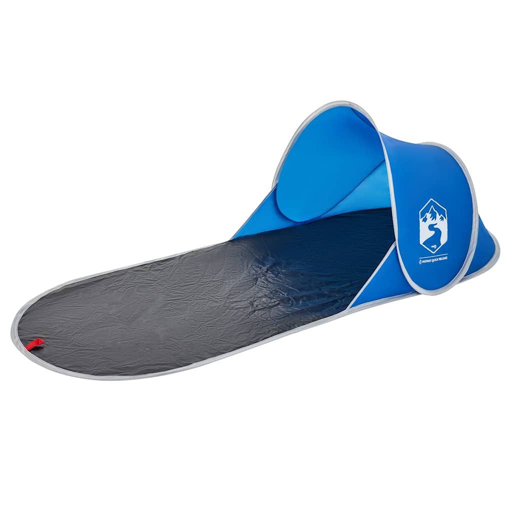 vidaXL Kuppelzelt Strandzelt Azurblau Pop-Up Wasserdicht, (1 tlg)