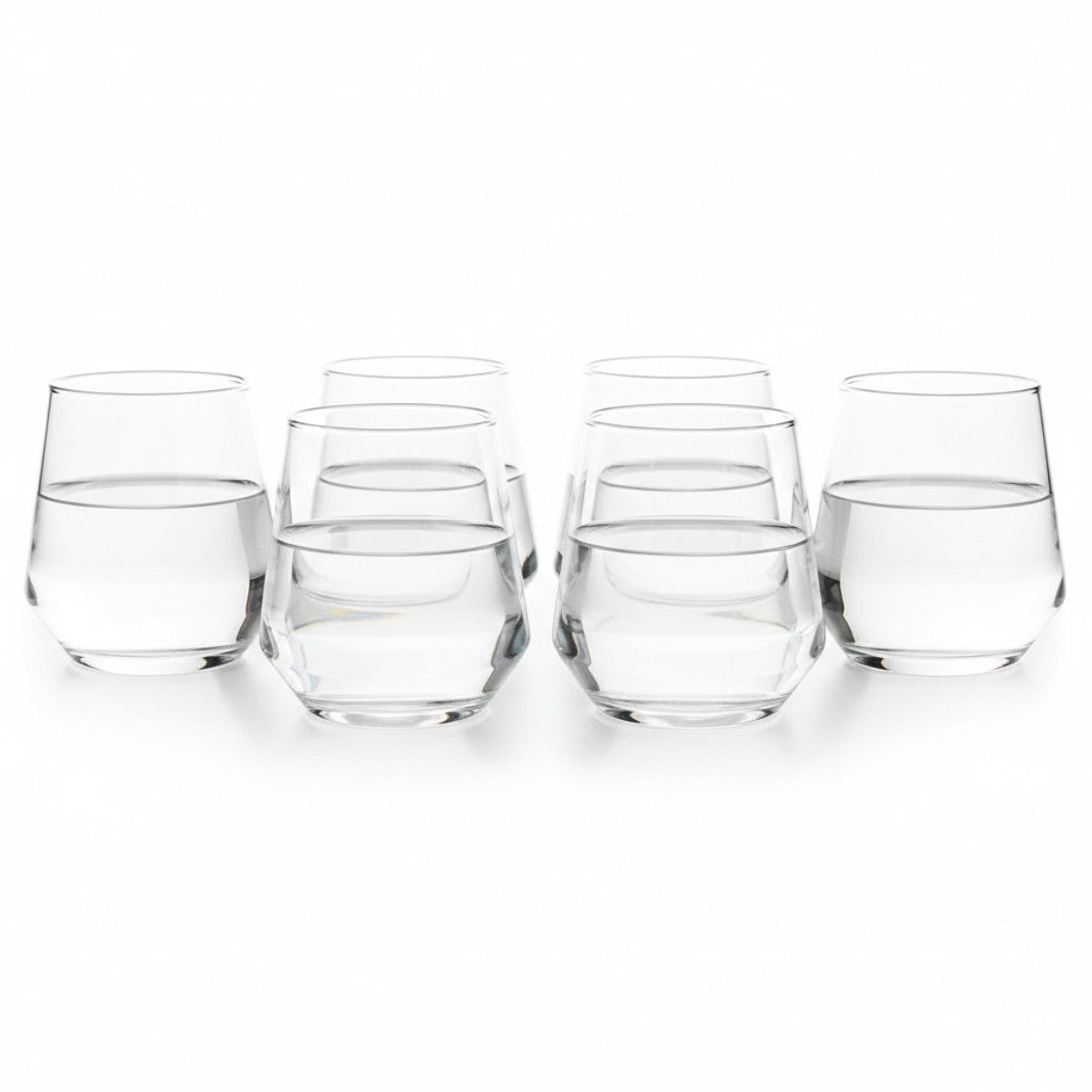 Pasabahce Gläser-Set Allegra Trinkgläser 6er set Mini-Wassergläser 115cc