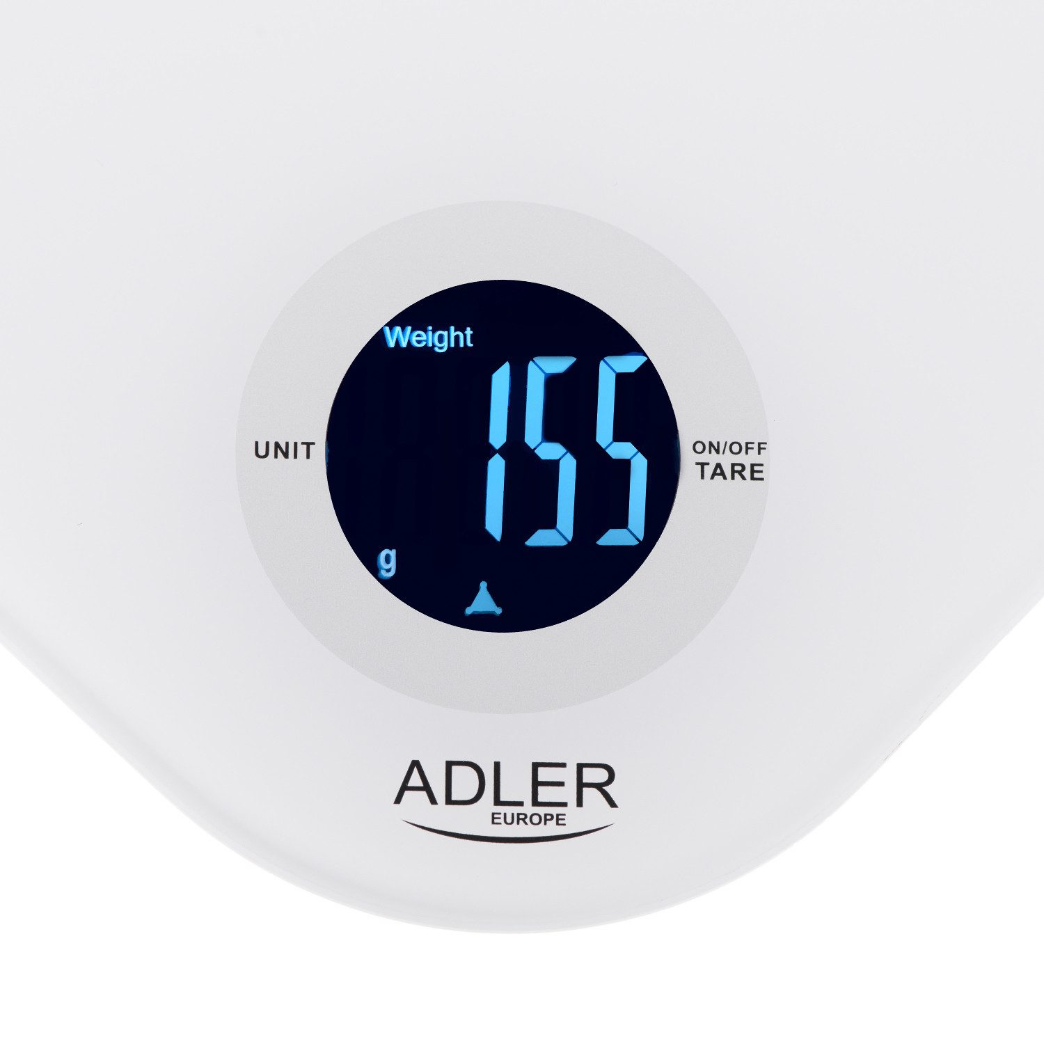 Adler Küchenwaage AD 3180, Glas-Küchenwaage bis zu 10kg LCD-Display