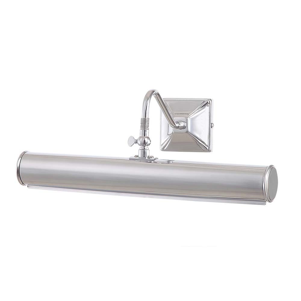 Elstead LIGHTING Bilderleuchte, Leuchtmittel nicht inklusive, Wandleuchte Bilderlampe Stahl Chrom B 38 cm Badleuchte Flurleuchte 2