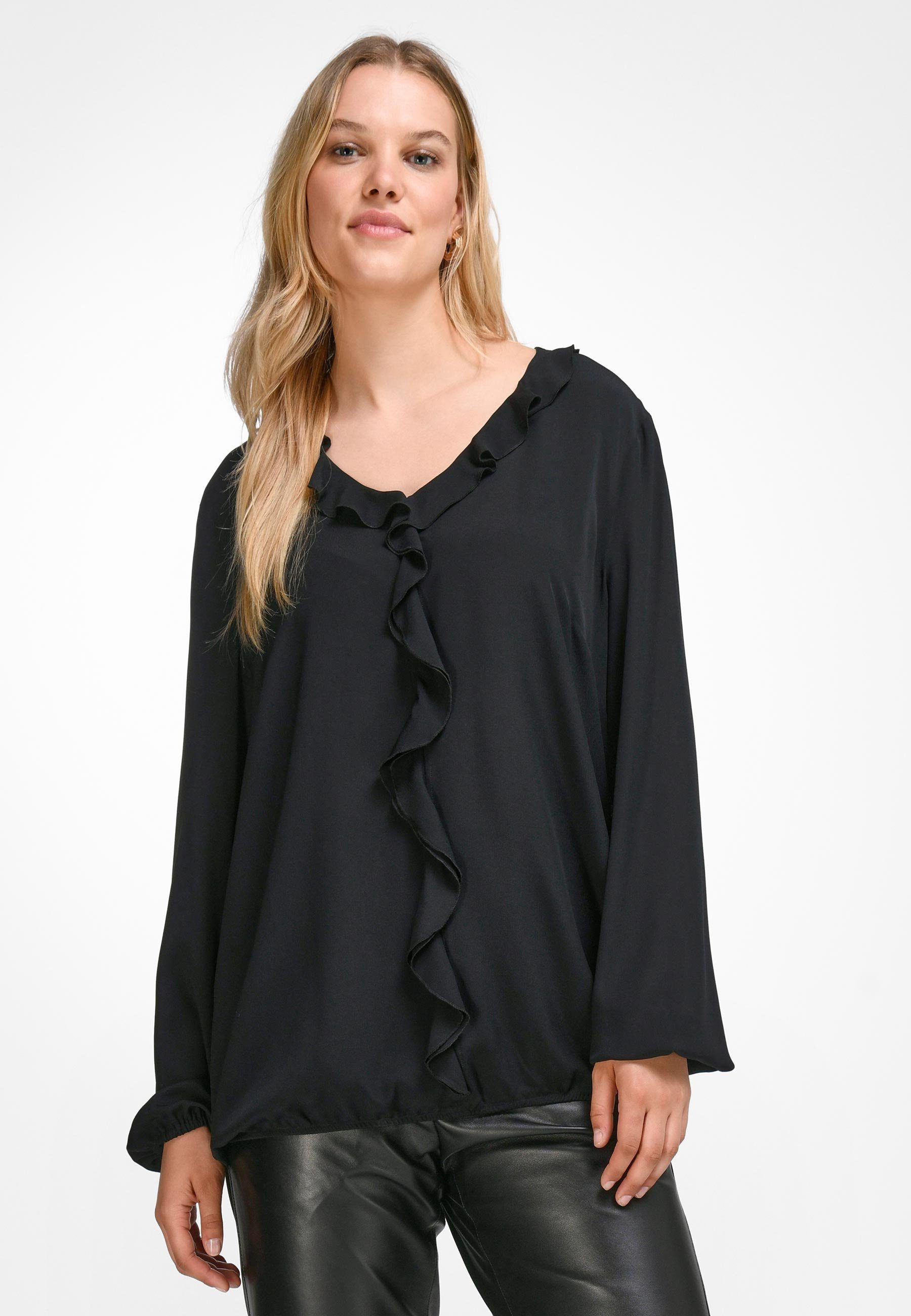 Anna Aura Klassische Bluse Viscose mit modernem Design