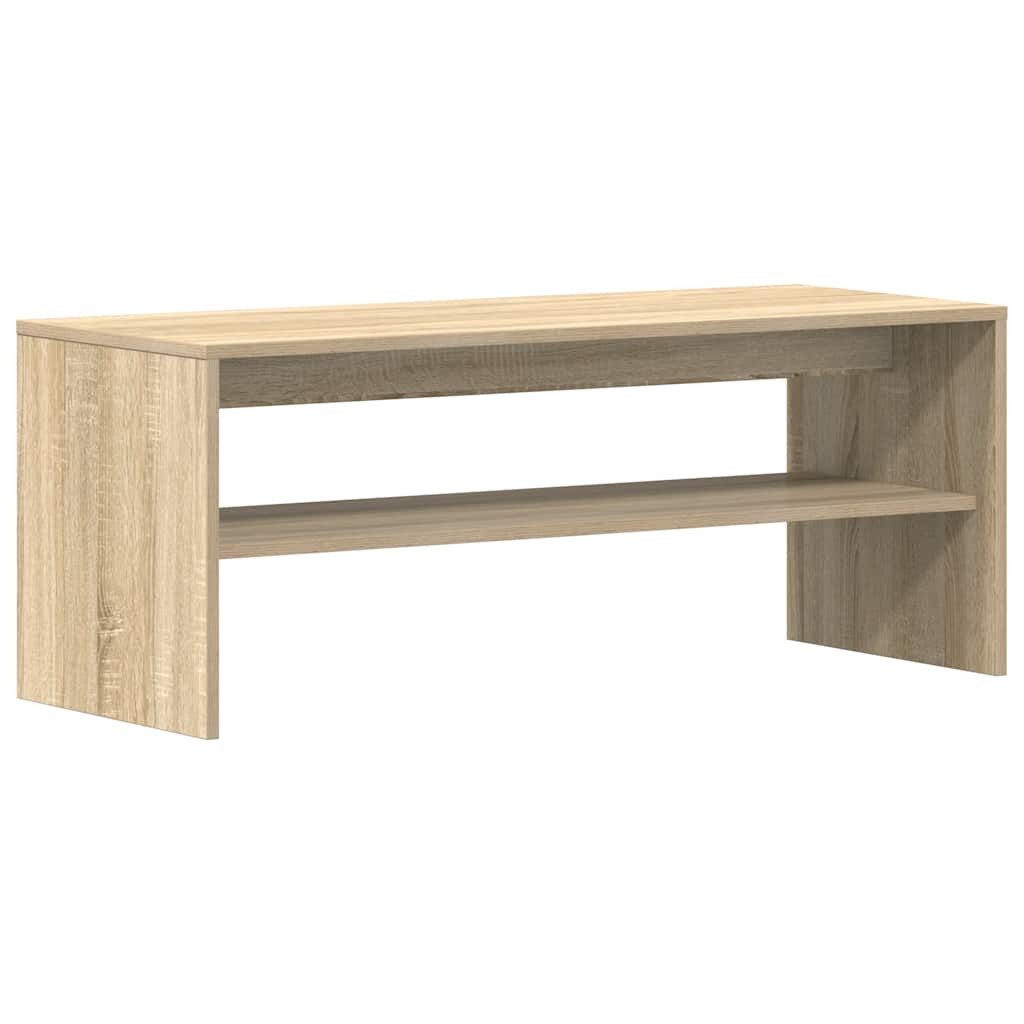 vidaXL TV-Schrank TV-Schrank Sonoma-Eiche 100x40x40 cm Holzwerkstoff (1-St) günstig online kaufen