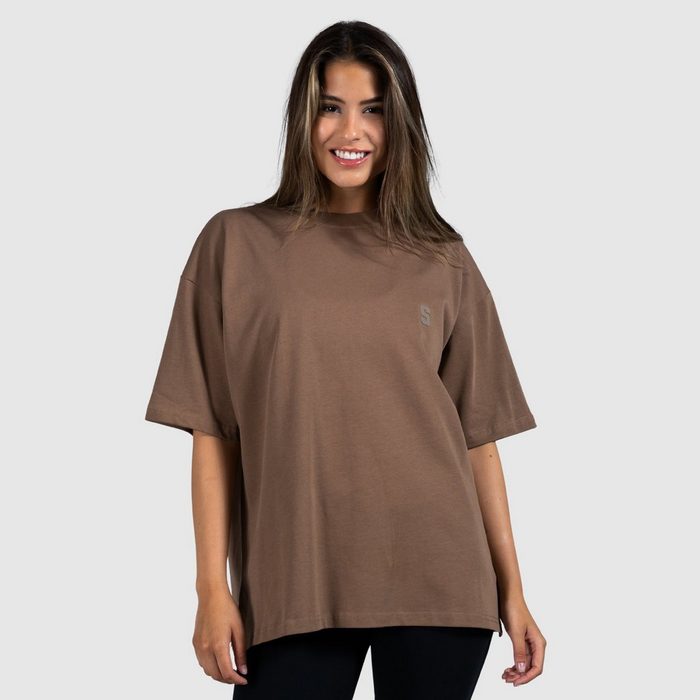 Smilodox T-Shirt Sina Oversize 100% Baumwolle