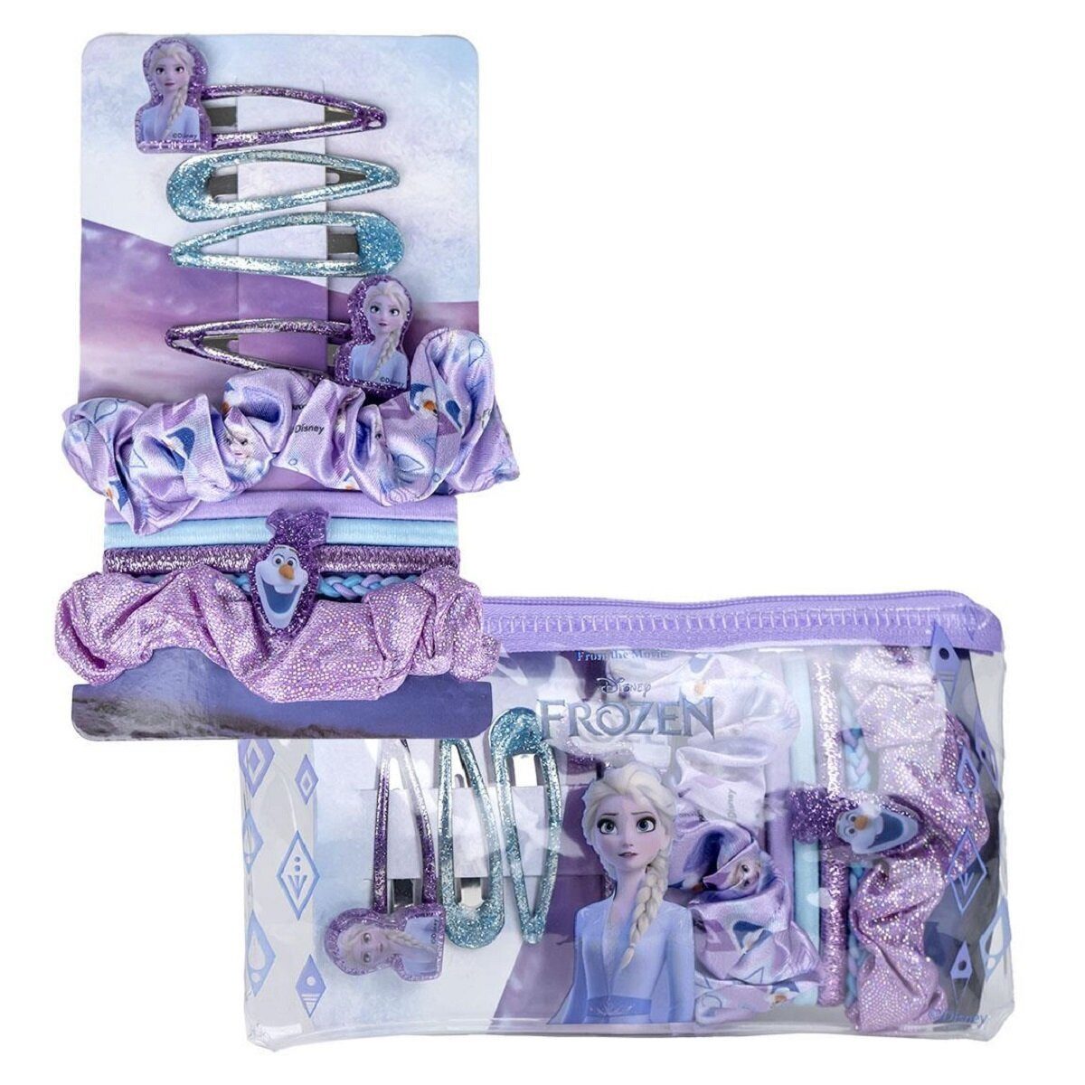 Disney Haargummi Disney Frozen Haarschmuck-Set Perfekt für kreative Frisuren