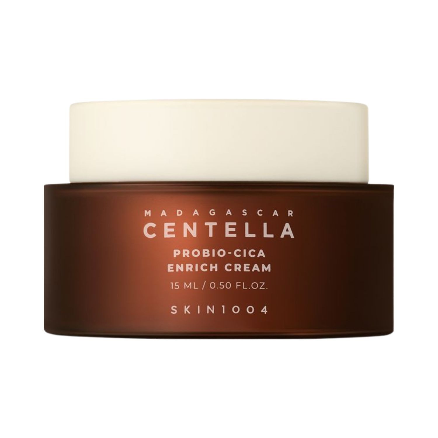 SKIN1004 Feuchtigkeitscreme Madagascar Centella Probio-Cica Enrich Cream Gesichtscreme 15ml – Feuchtigkeitspflege mit fermentierter Centella Asiatica, Probiotika, Niacinamid & Ceramiden für empfindliche, trockene oder reife Haut