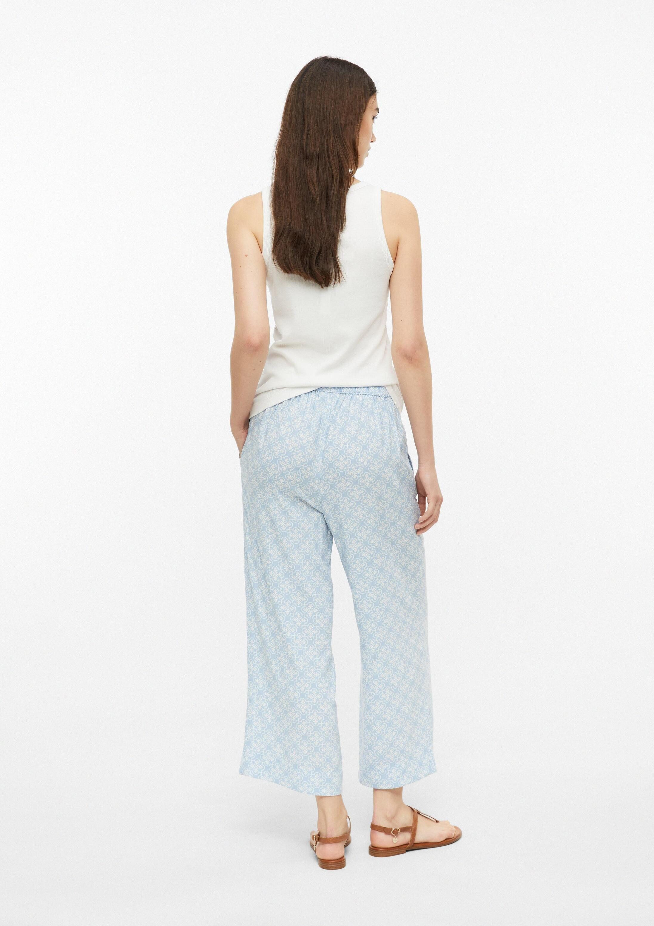 s.Oliver Culotte Hose Culotte aus Viskose
