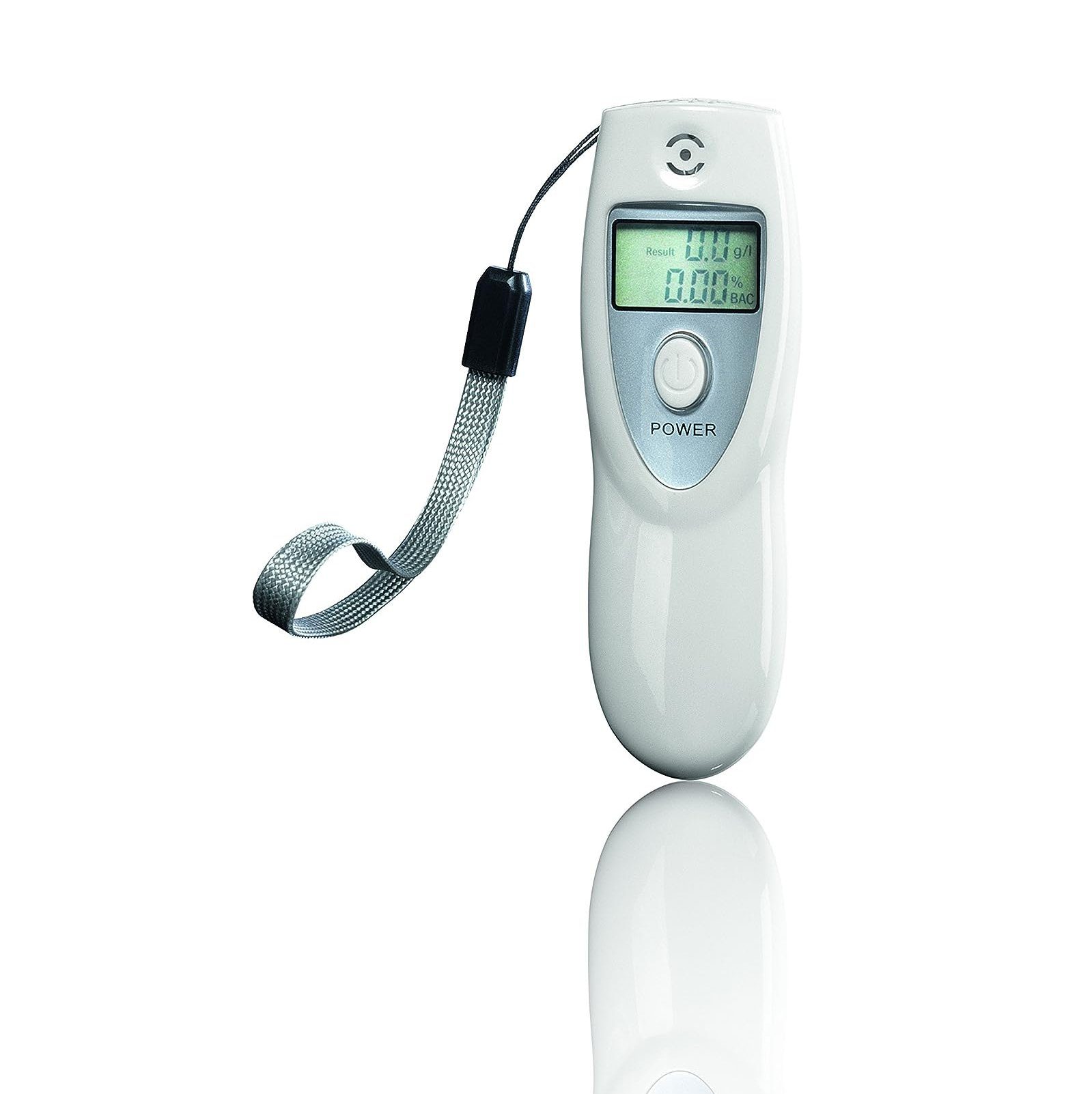 EASYmaxx Weinthermometer Alkoholtester, praktisch EASYmaxx Atem-Messung anhauchen, mobil, durch