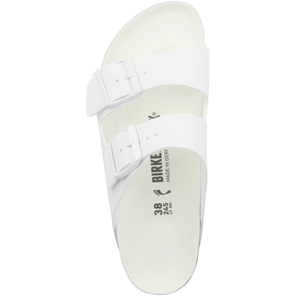 Birkenstock Arizona Birko-Flor schmal Unisex Erwachsene Sandale Sandaletten, Sommerschuhe, Badeschuhe, Riemchen, Schlappen