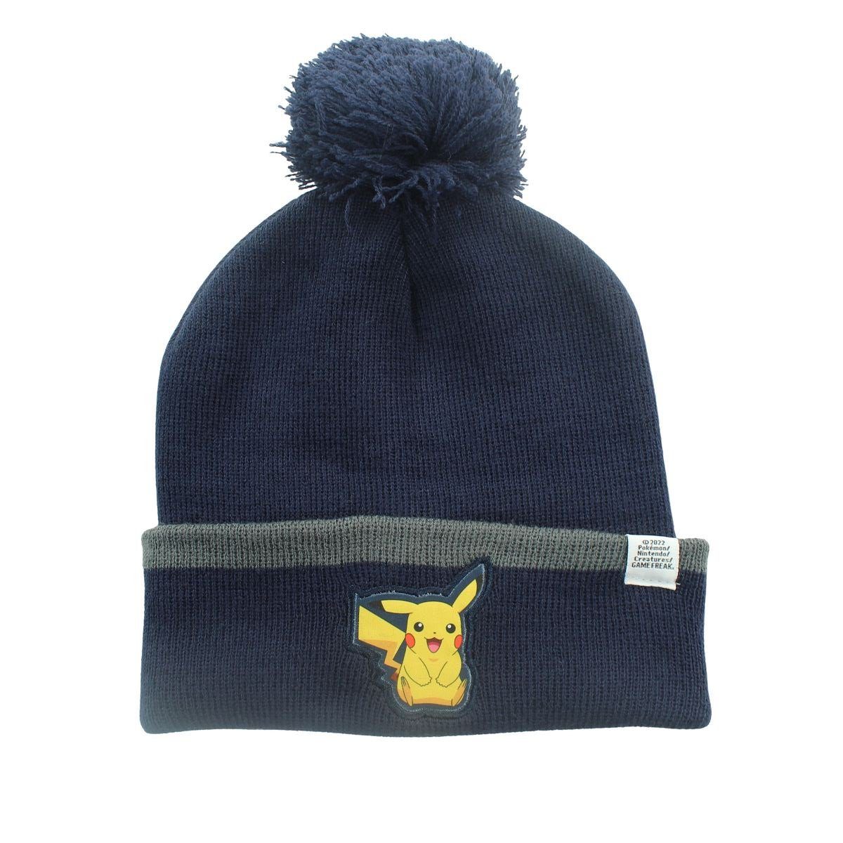 Bommelmütze Anime Pokemon Pikachu Jungen Herbst Wintermütze