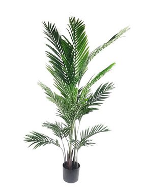 Kunstpalme künstliche Pflanze Palme, Arnusa, Höhe 140 cm, fertig im Topf