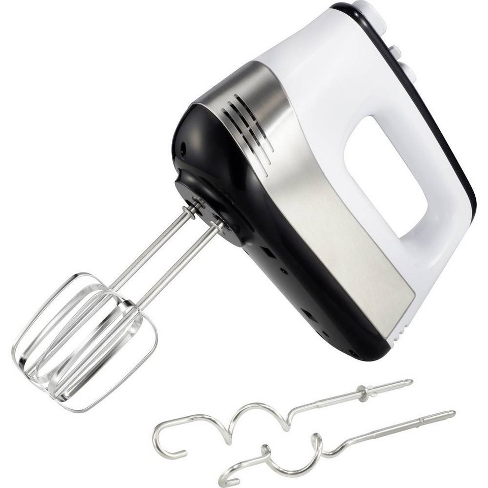 cemon Handmixer HANDMIXER 500W, kabelgebunden, stufenlose  Geschwindigkeitseinstellung, Auswurfschalter für Quirl/Knethaken