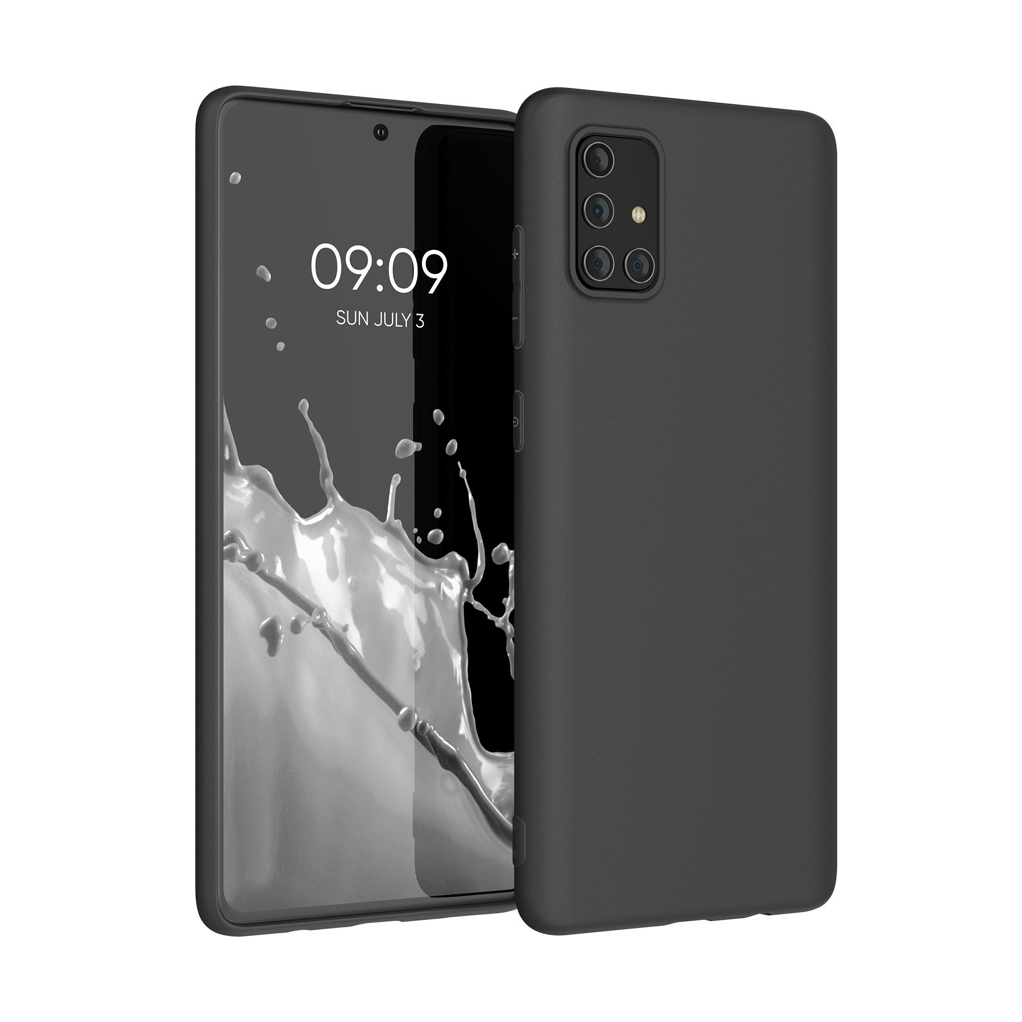 kwmobile Handyhülle Hülle für Samsung Galaxy A71, Hülle Silikon - Soft Handyhülle - Handy Case Cover