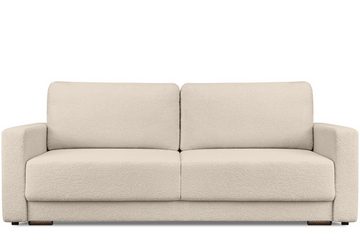 Konsimo 3-Sitzer RUVIS Sofa 3 Personen, mit Schlaffunktion, Garantie des Sitz- und Schlafkomforts, Bettkasten