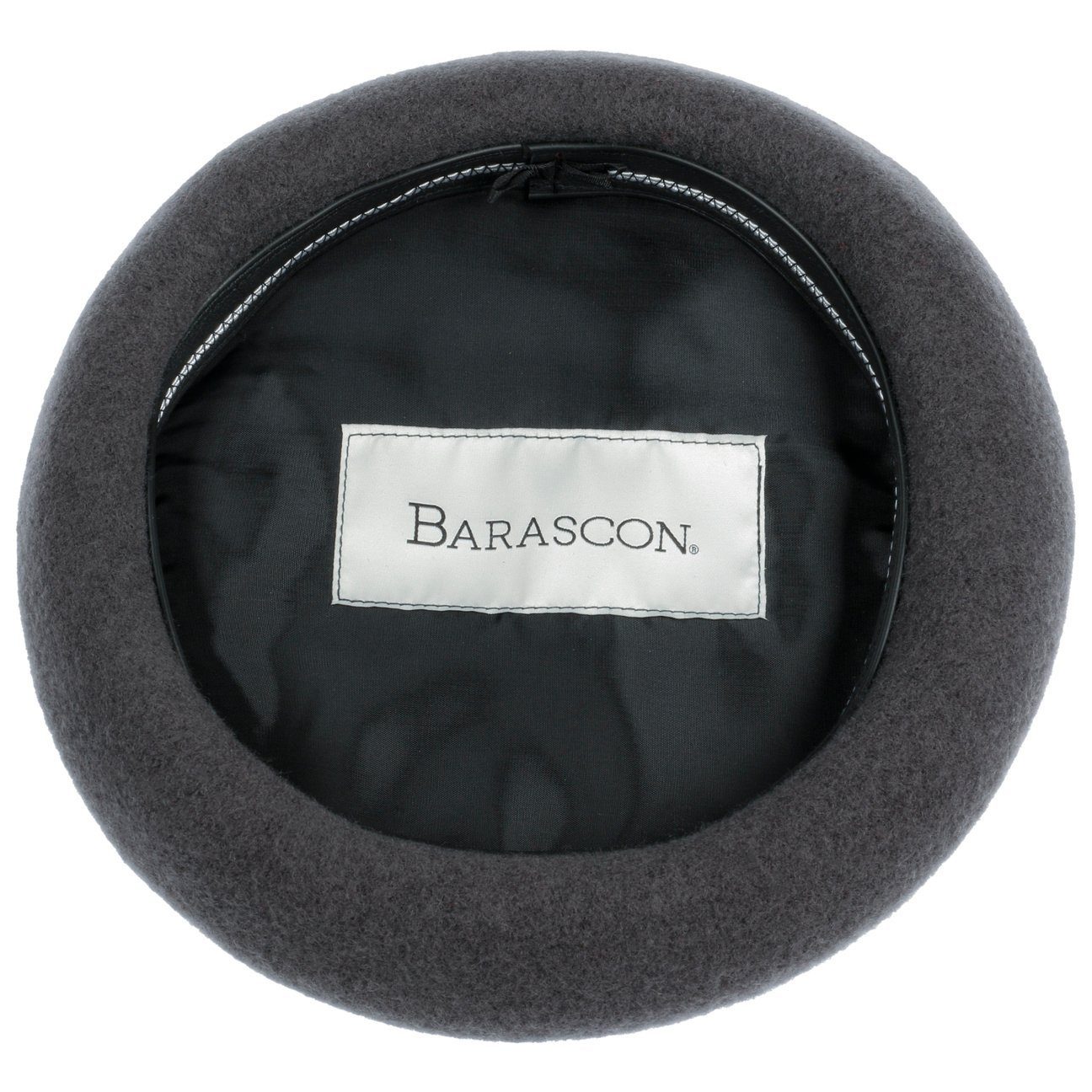 Barascon Baskenmütze (1-St) Wollbaske mit Futter, Made in the EU