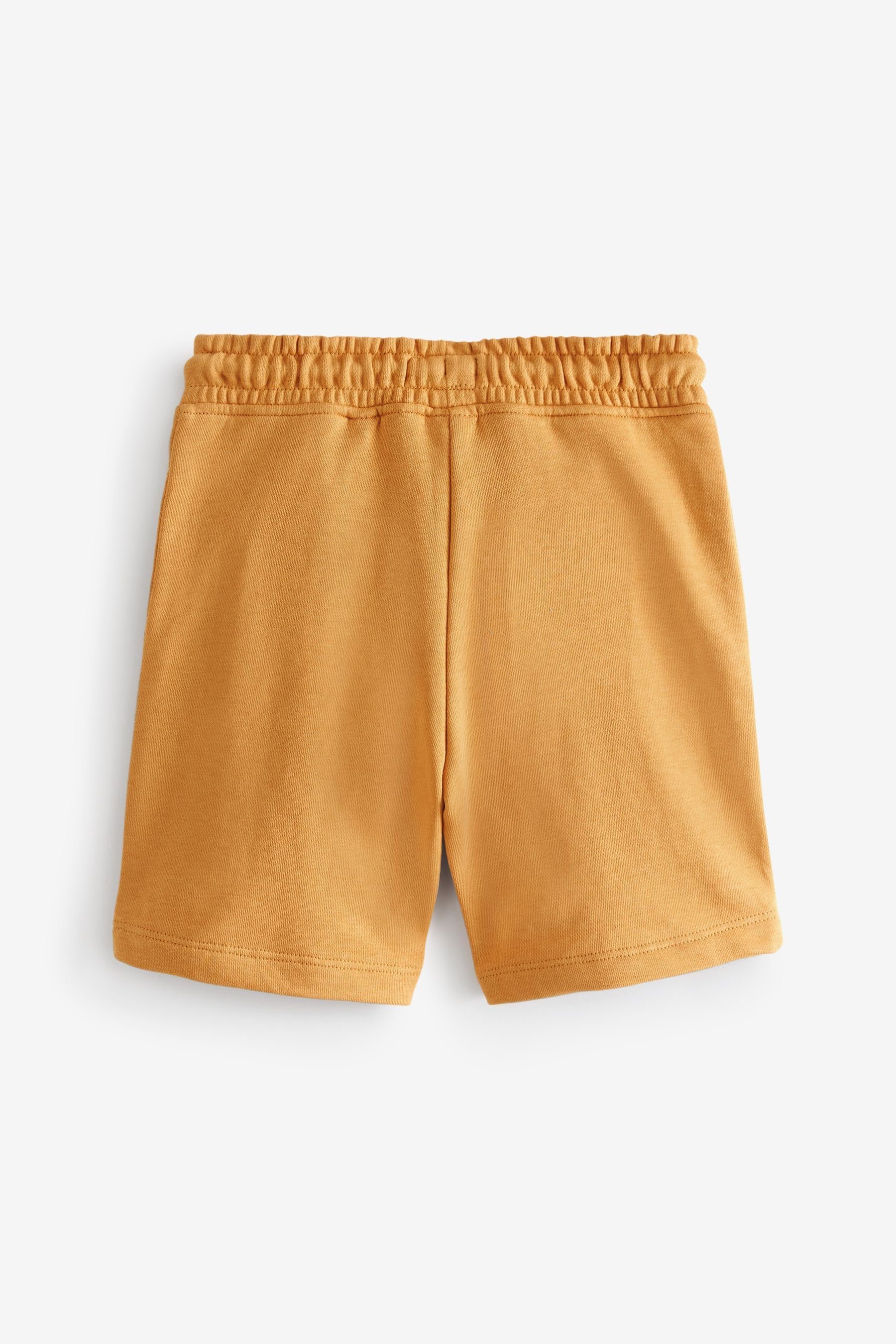 Next Sweatshorts Jersey-Shorts Ochre Yellow (1-tlg)