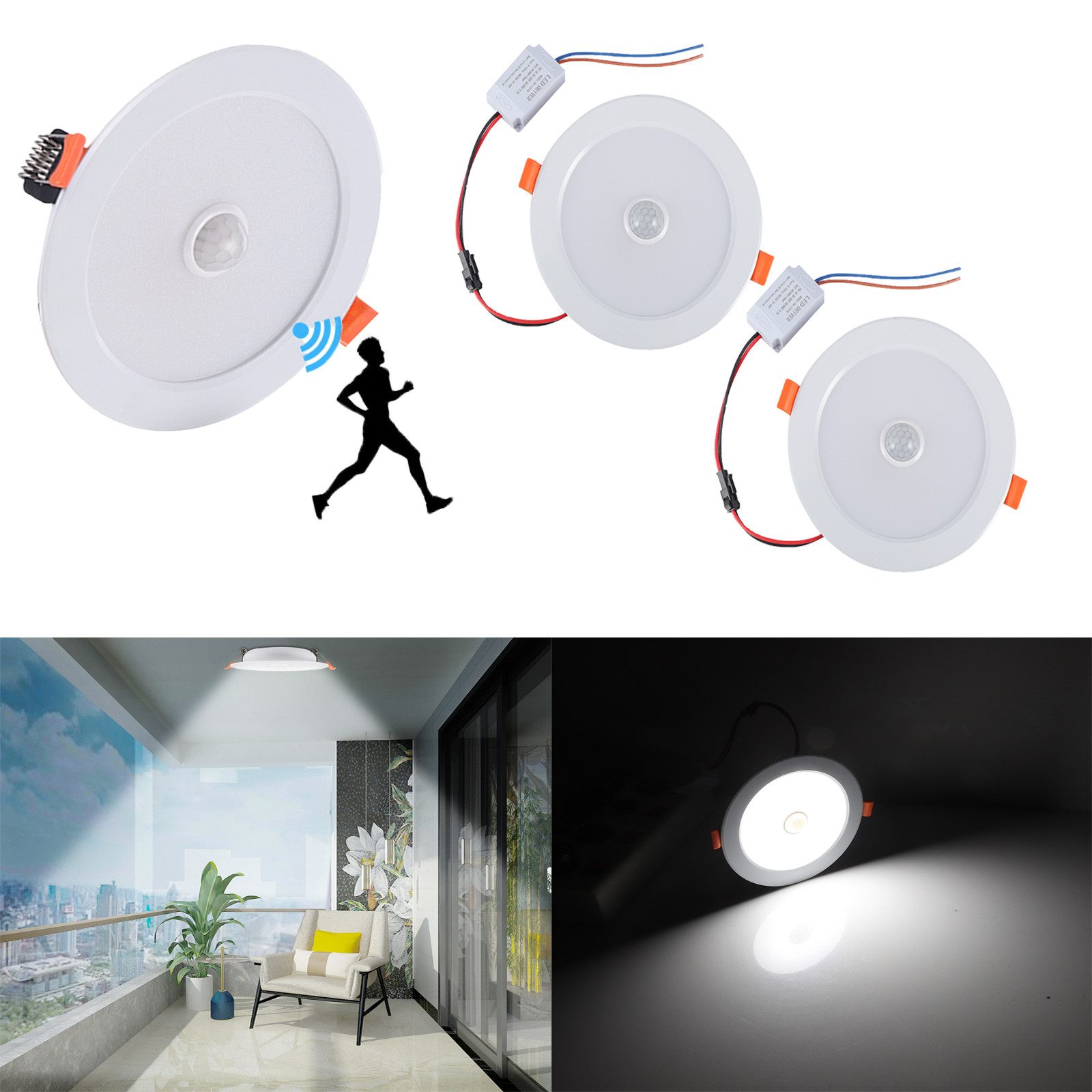 Jibenhome LED Einbaustrahler Downlight 12W Einbaustrahler günstig online kaufen