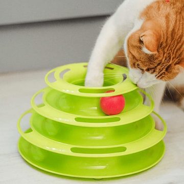 Ferplast Tier-Beschäftigungsspielzeug Katzenspielzeug Twister 85089099, Plastik