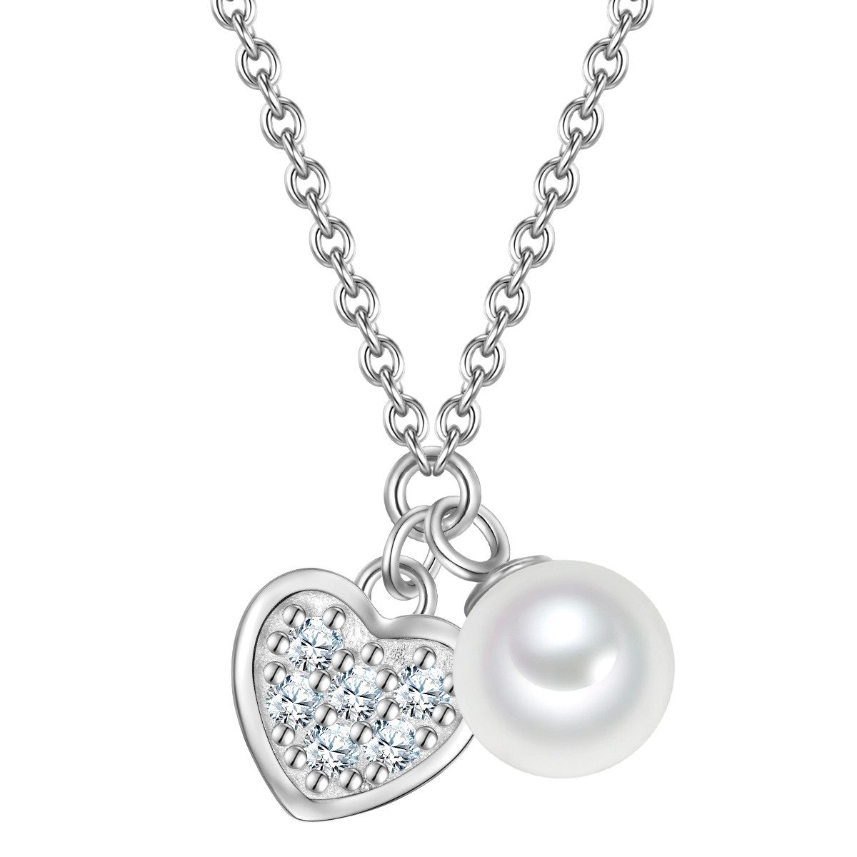 Glanzstücke München Kette mit Anhänger GSM2202 (1-tlg), aus Sterling Silber günstig online kaufen