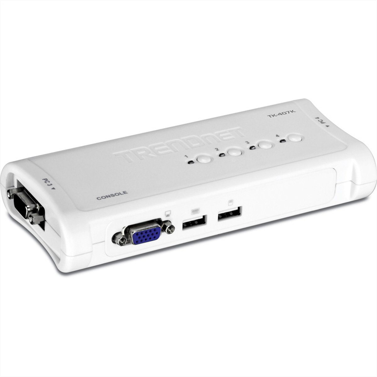 TK-407K KVM Switch 4-Port USB Kit Computer-Adapter