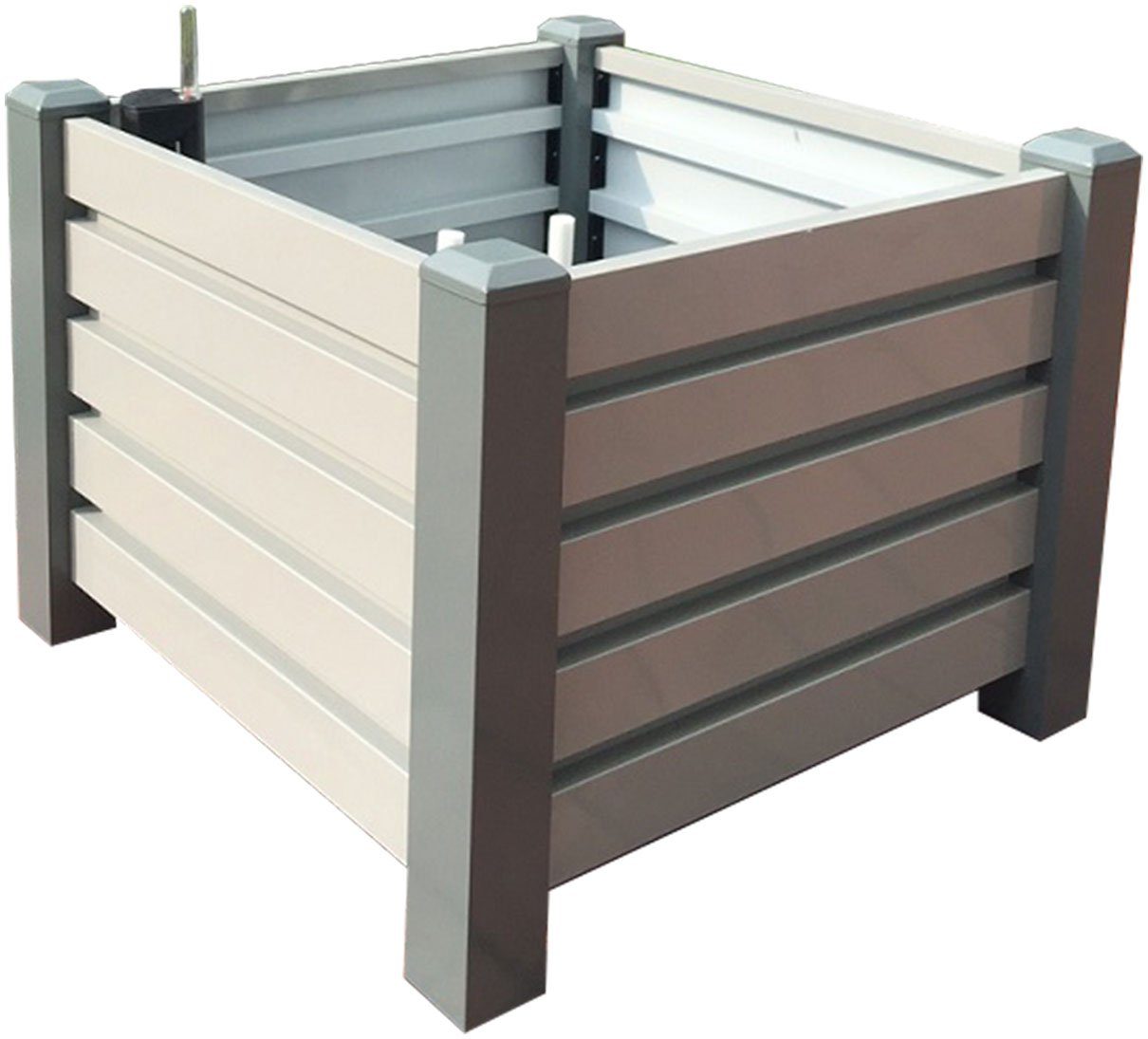 NATIV Hochbeet Metallhochbeet, Premium Hochbeet mit Bewässerungssystem, verschiedene Modelle/Größen