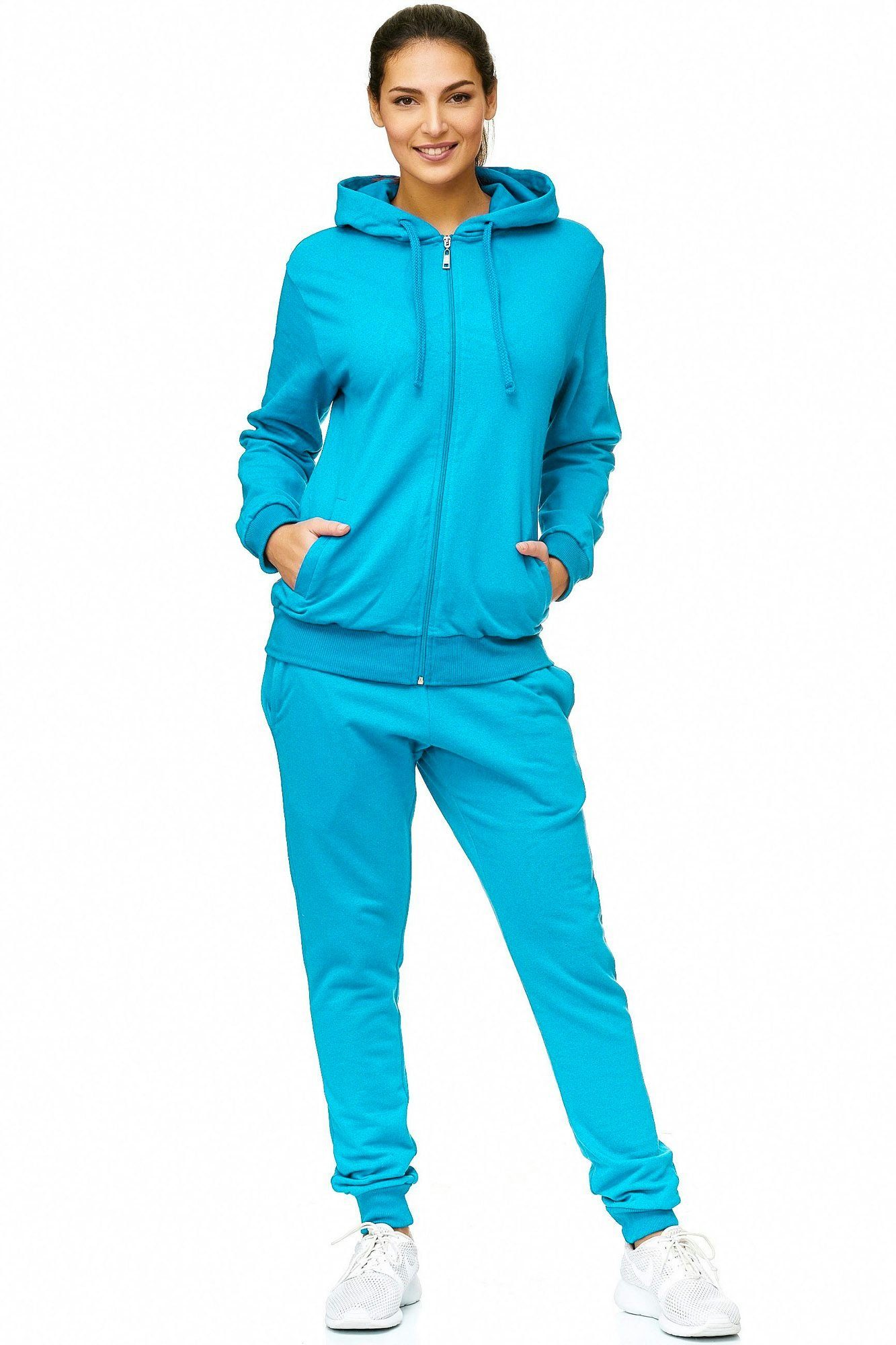 L.gonline Freizeitanzug Damen Jogginganzug, Freizeitanzug, Hausanzug 586 (K günstig online kaufen