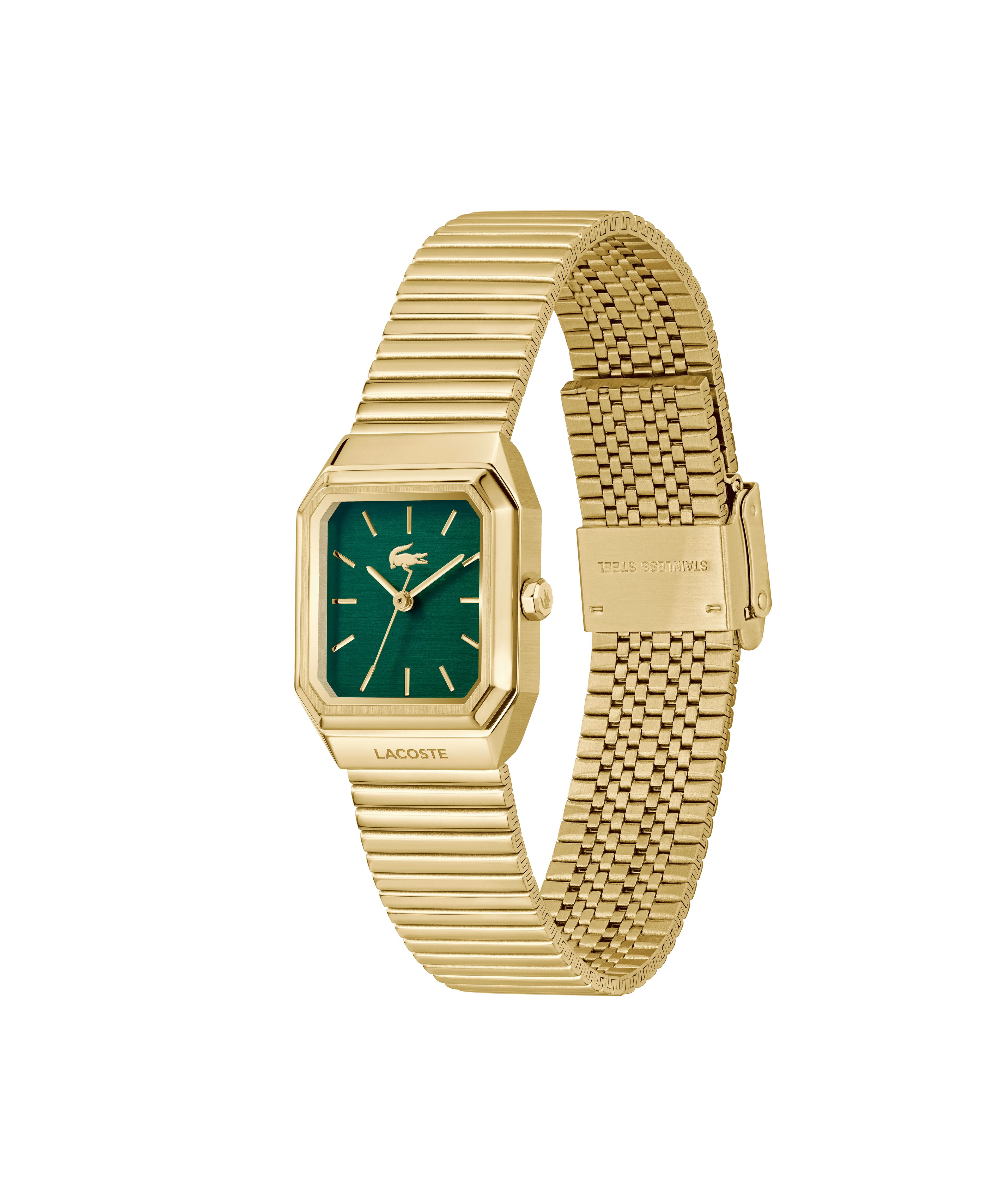 Lacoste Quarzuhr RENE 2001507, Armbanduhr, Damenuhr, Edelstahlarmband, analog