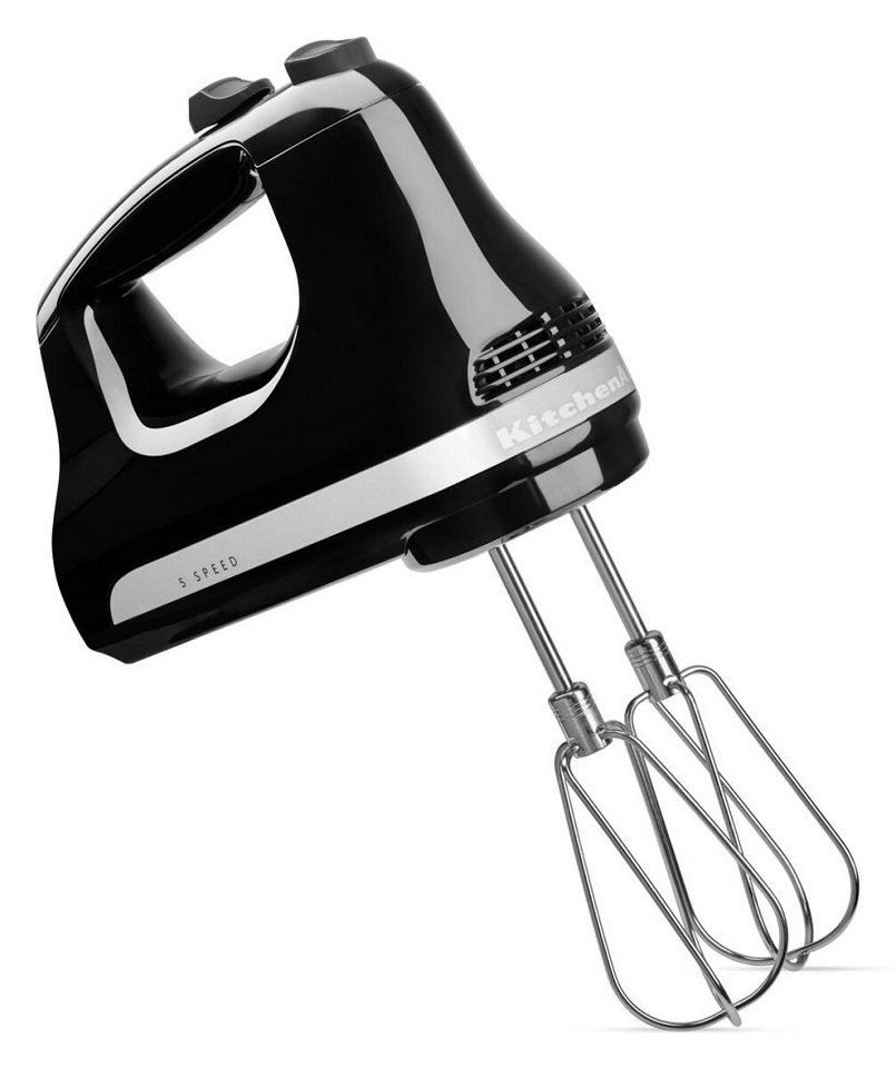 KitchenAid Handmixer KitchenAid CLASSIC: Handrührer mit 5  Geschwindigkeitsstufen - SCHWARZ