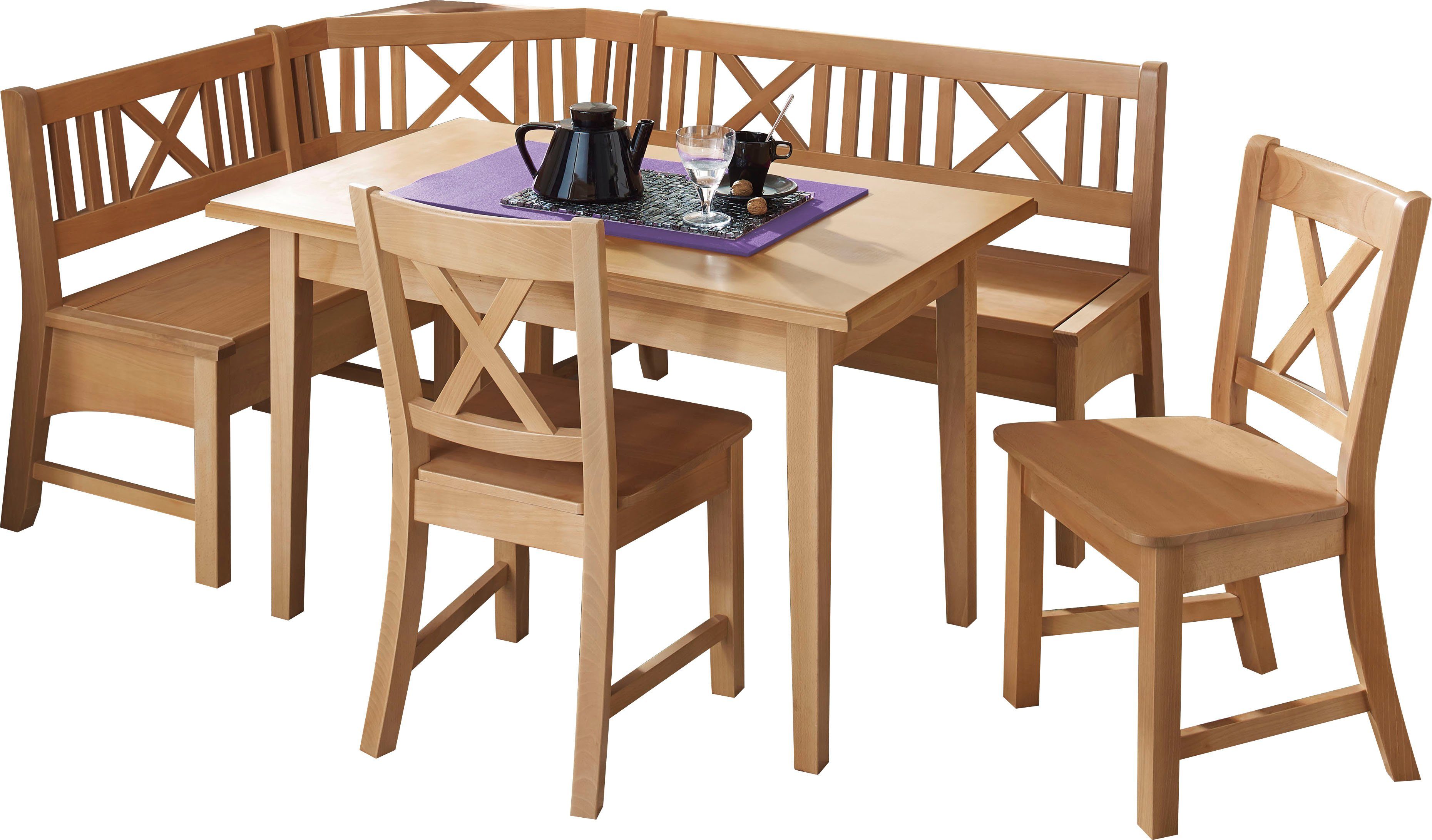 massivline&more Eckbankgruppe Bodensee, (Set, 7-tlg)