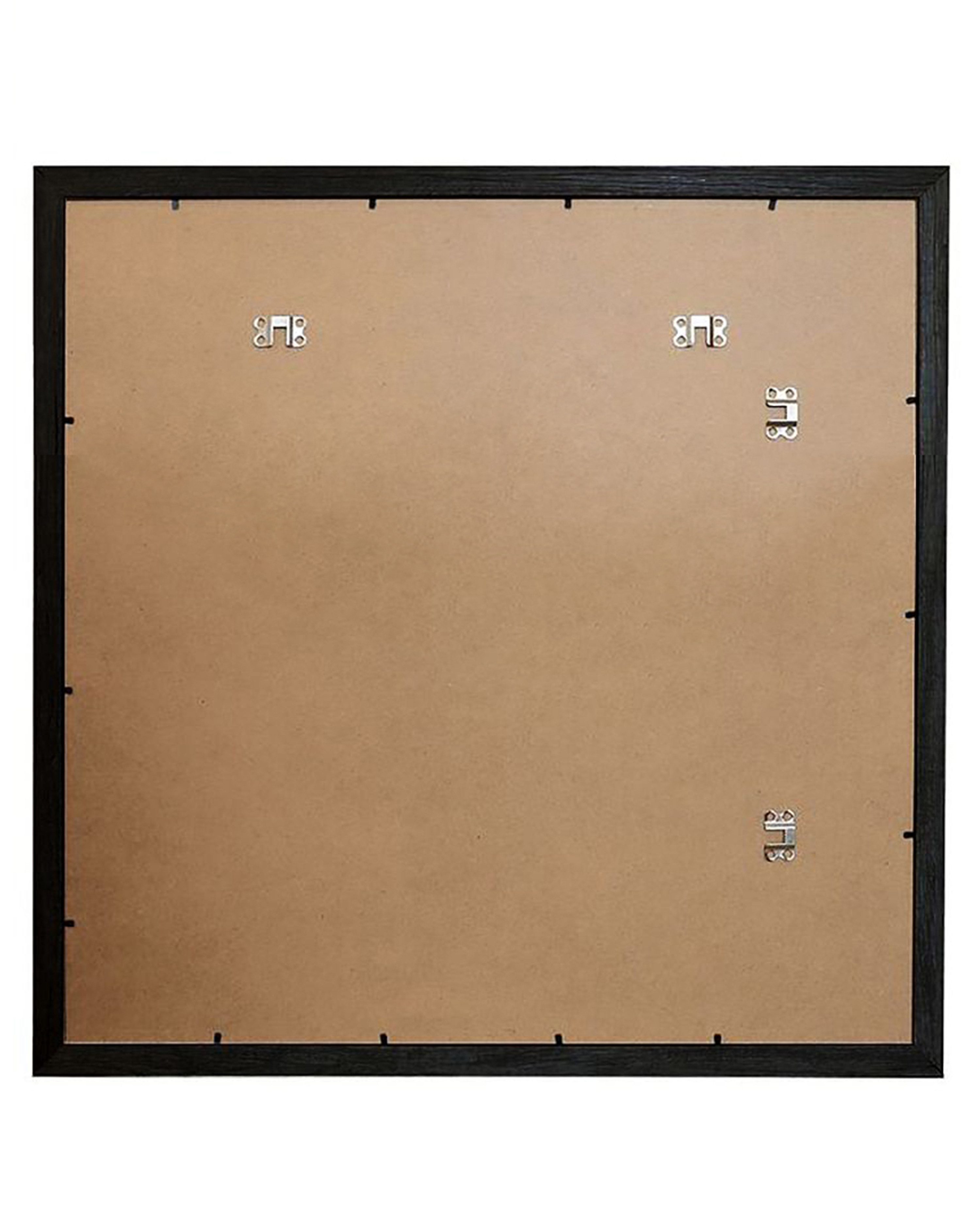 Close Up Bilderrahmen Posterrahmen 70 x 70cm Holzdekor schwarz günstig online kaufen