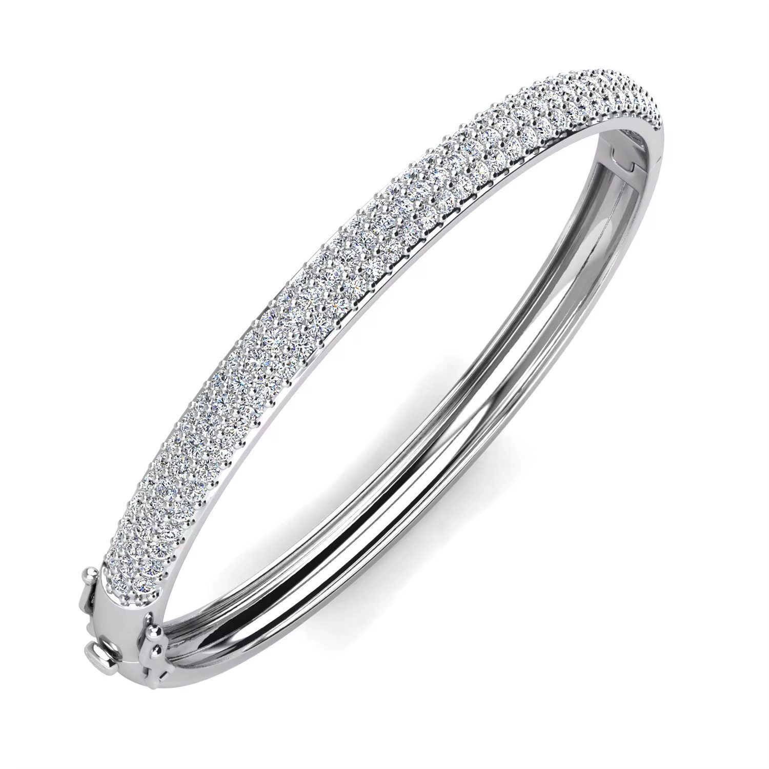 ROUGEMONT Armreif Funkelnder Zirkonia Damen Amreif Hypoallergen 18K Vergold günstig online kaufen