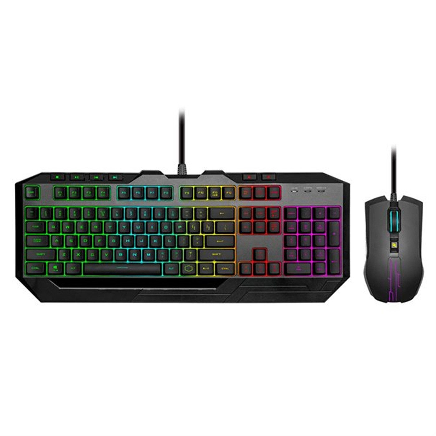 COOLER MASTER Cooler Master Devastator 3 [DE] Gaming Set – Tastatur & Maus RGB Tastatur- und Maus-Set, Ergonomisches Design, ideal für lange Gaming-Sessions