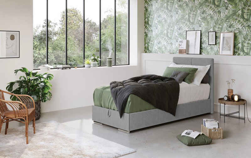 COTTA Boxspringbett Tom mit Bettkasten, Topper und Zierkissen, Bestseller, Unser Dauertiefpreis